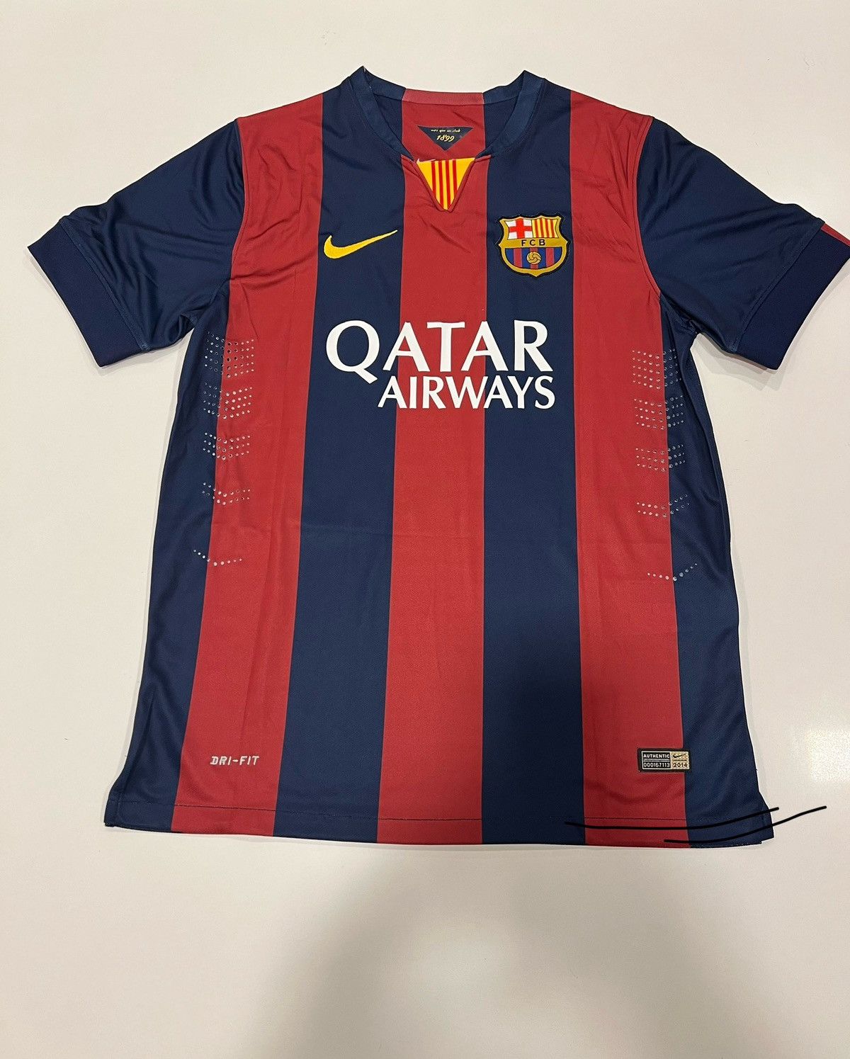Vintage 2014/15-Barcelona-Messi-Blue/Red-M Size US L / EU 52-54 / 3 - 2 Thumbnail