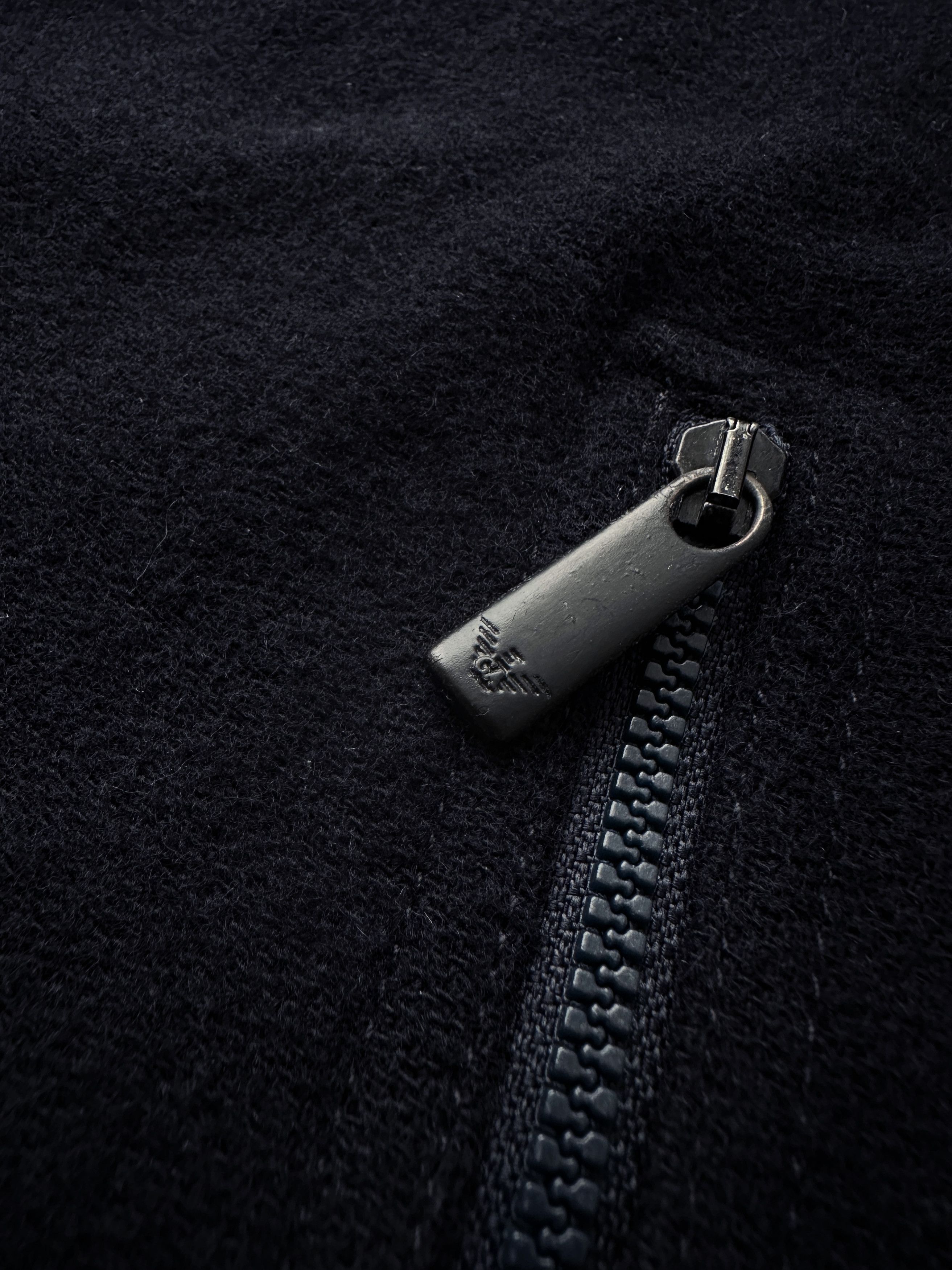 Emporio Armani Emporio Armani Vintage navy wool hoodie Size US XL / EU 56 / 4 - 6 Thumbnail
