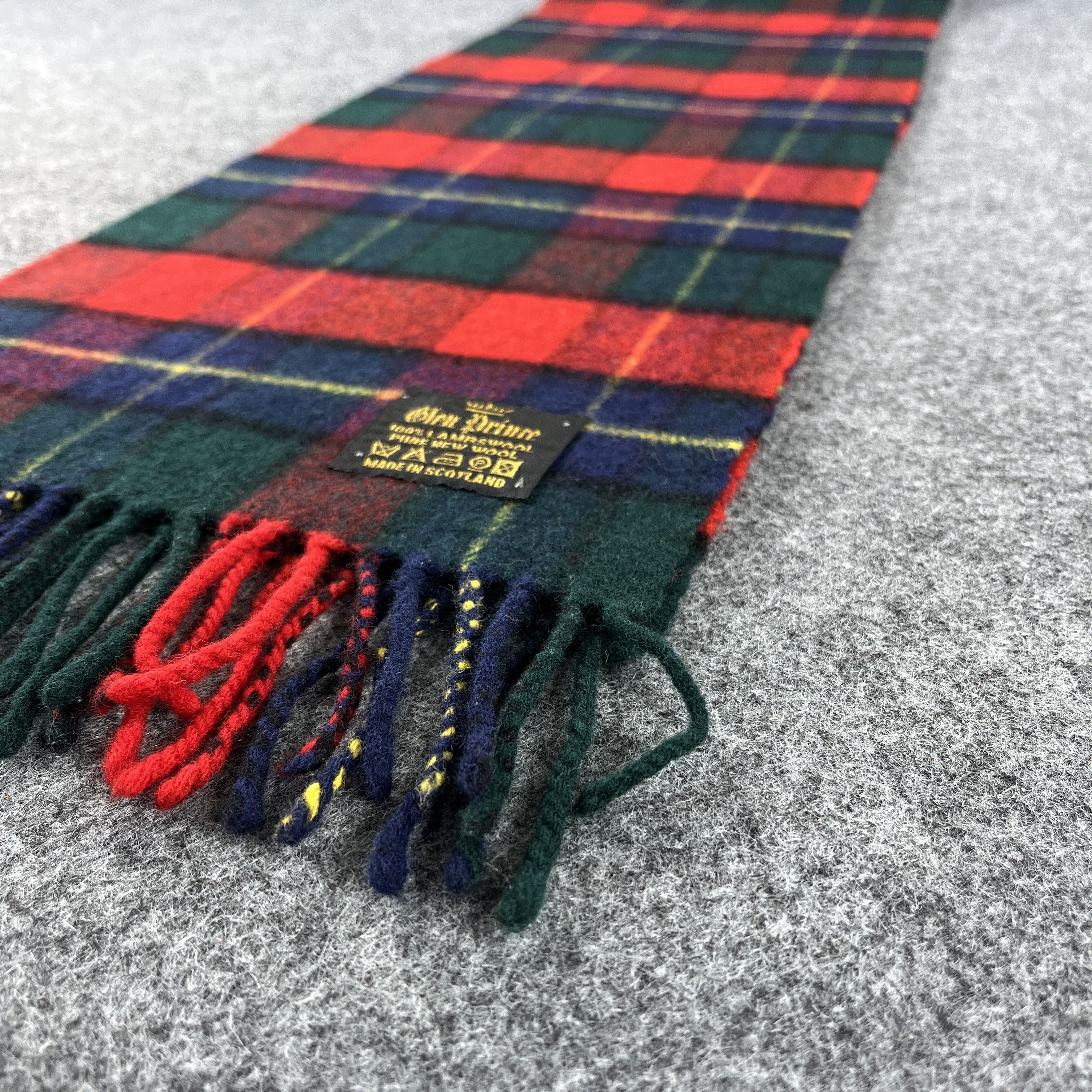 Vintage Glen Prince Scarf / Muffler / Neckwear T1448 Size ONE SIZE - 6 Thumbnail