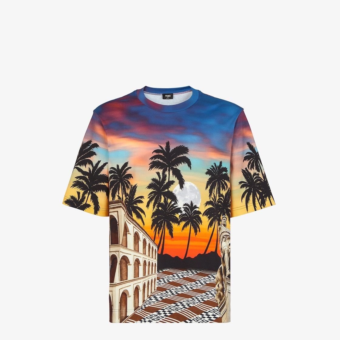 Fendi o1s1wg110525 T- Shirt in Multicolor Size US L / EU 52-54 / 3 - 1 Thumbnail