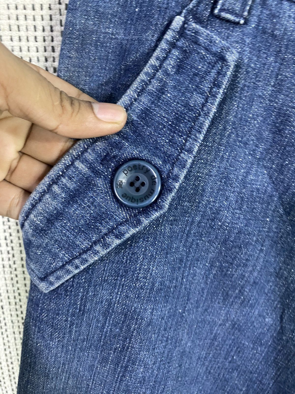 Japanese Brand Rovtski japan high front ballon style denim Size US 31 - 11 Thumbnail