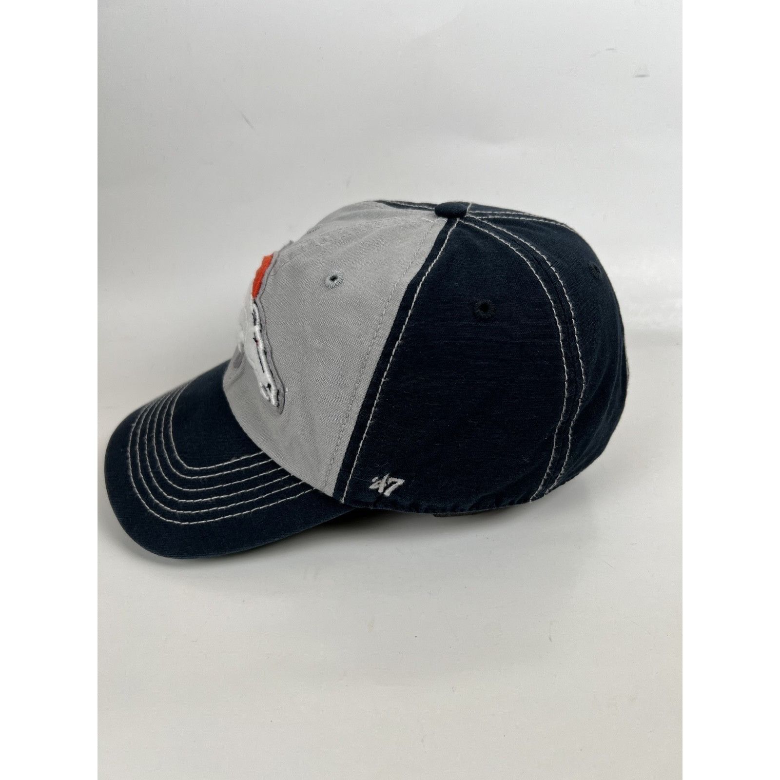 47 Brand Denver Broncos NFL '47 CLEAN UP Cap Hat Adjustable Strapback Size ONE SIZE - 3 Thumbnail