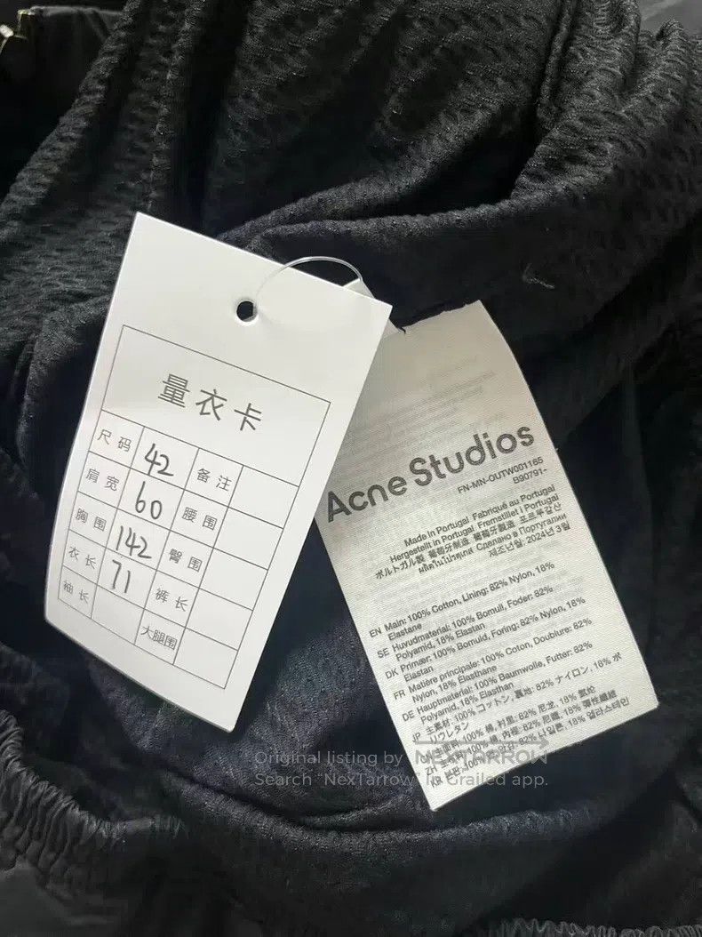 Acne Studios Acne Studios 1996 series casual logo zippered elastic cuff Size US XS / EU 42 / 0 - 5 Thumbnail