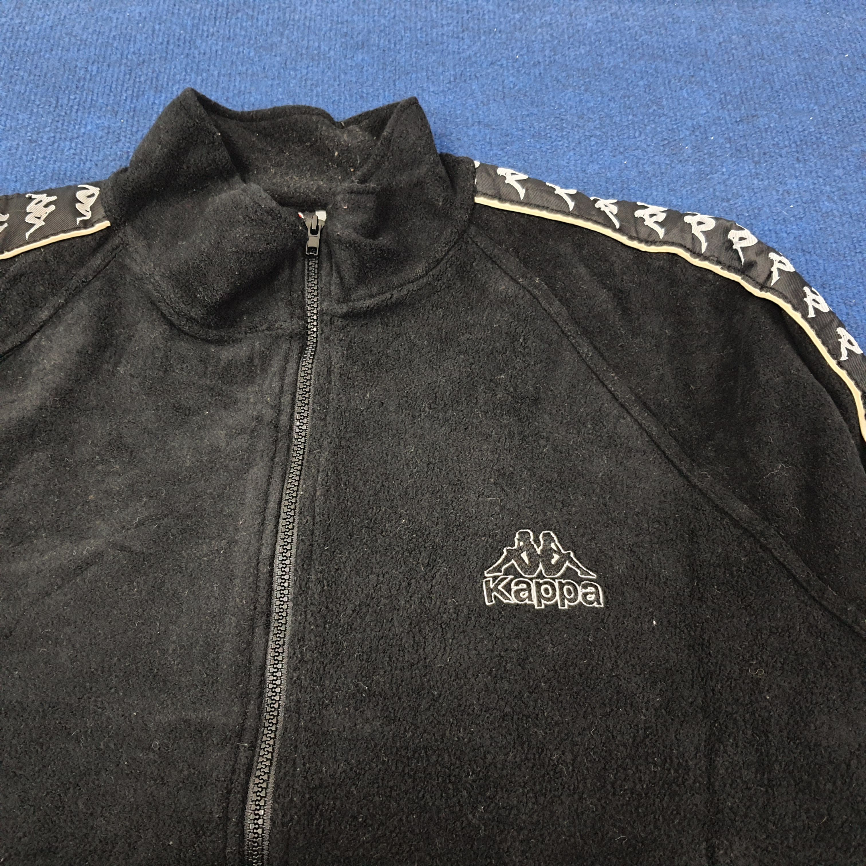 Kappa × Vintage Vintage KAPPA Sportwear Fleece Jacket C231N9 Size US L / EU 52-54 / 3 - 4 Thumbnail