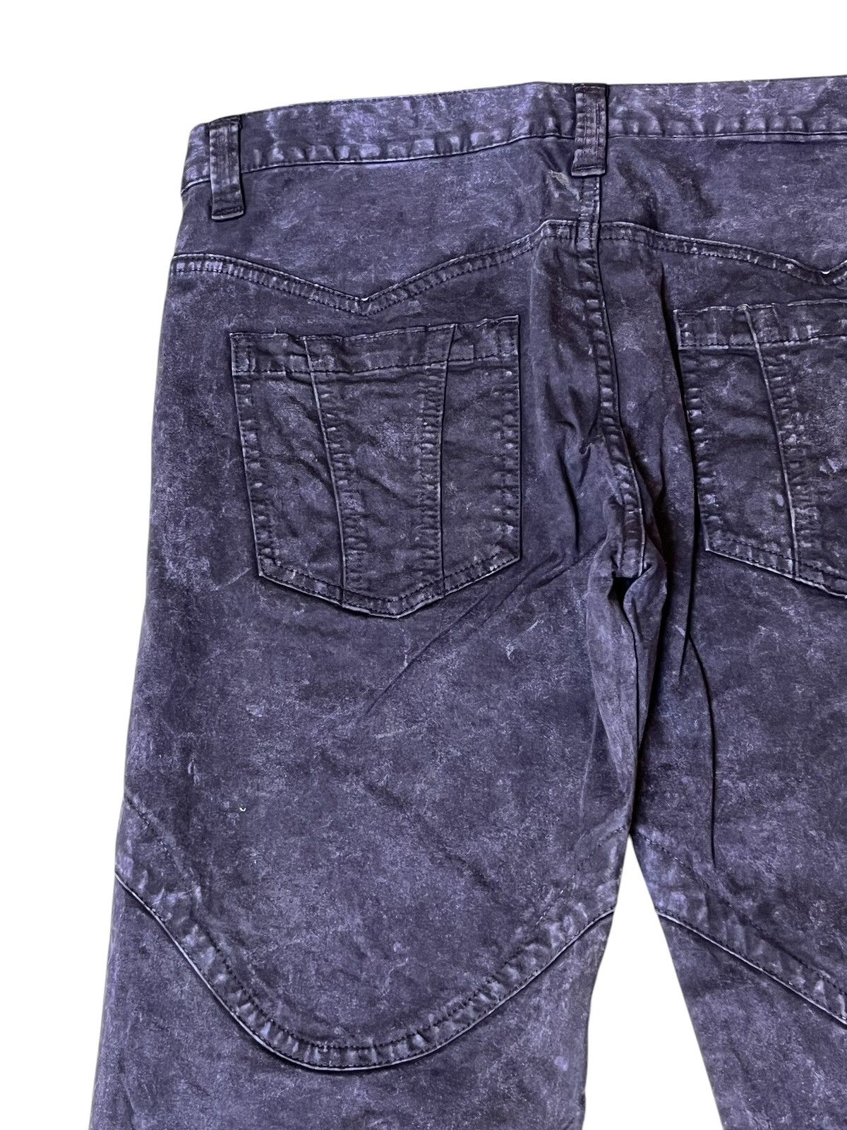 Tornado Mart FLARED🔥SICK VINTAGE SEMANTIC DESIGN TYE DYE FLARE JEANS Size US 34 / EU 50 - 8 Thumbnail