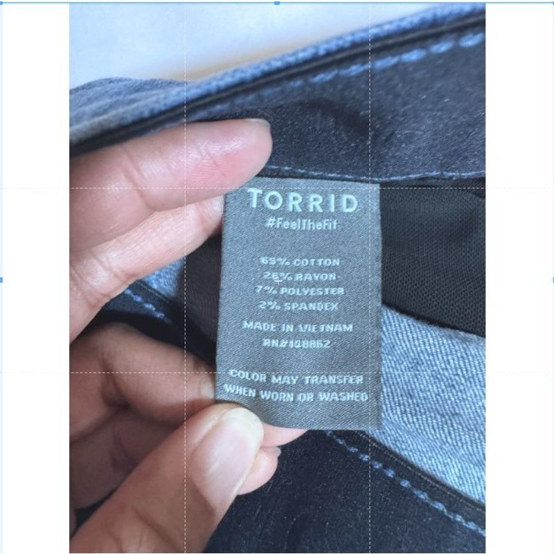 Other Torrid Bombshell Skinny Premium Stretch Womens Pants 16R Size 38" / US 16 / IT 52 - 6 Thumbnail