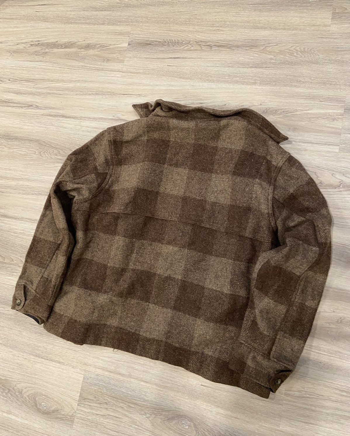 Vintage 1990’s Vintage Woolrich Wool Overshirt/Jacket Size US XL / EU 56 / 4 - 2 Thumbnail