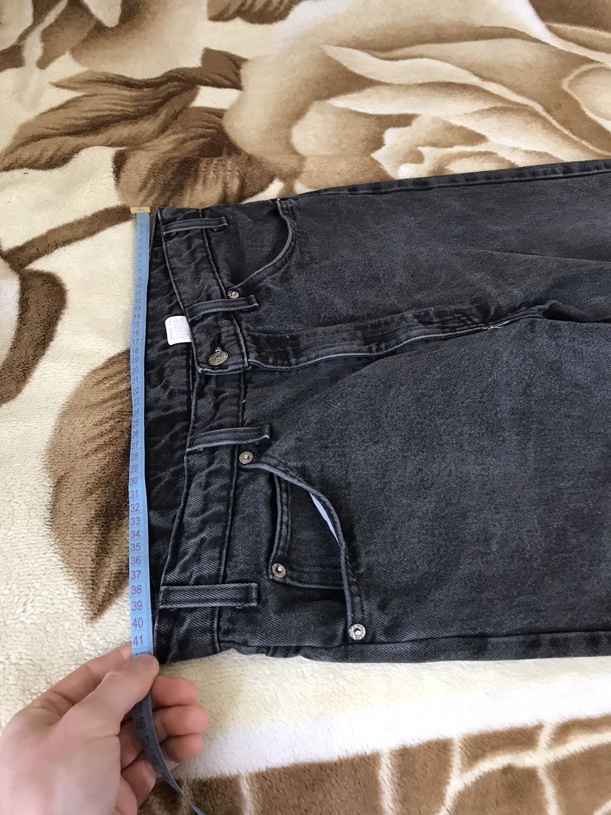 Levi's × Levi's Vintage Clothing × Vintage 🔥 90s LEVIS 505 Black 34x30 Denim Pants Jeans Regular Fit Size US 34 / EU 50 - 13 Thumbnail