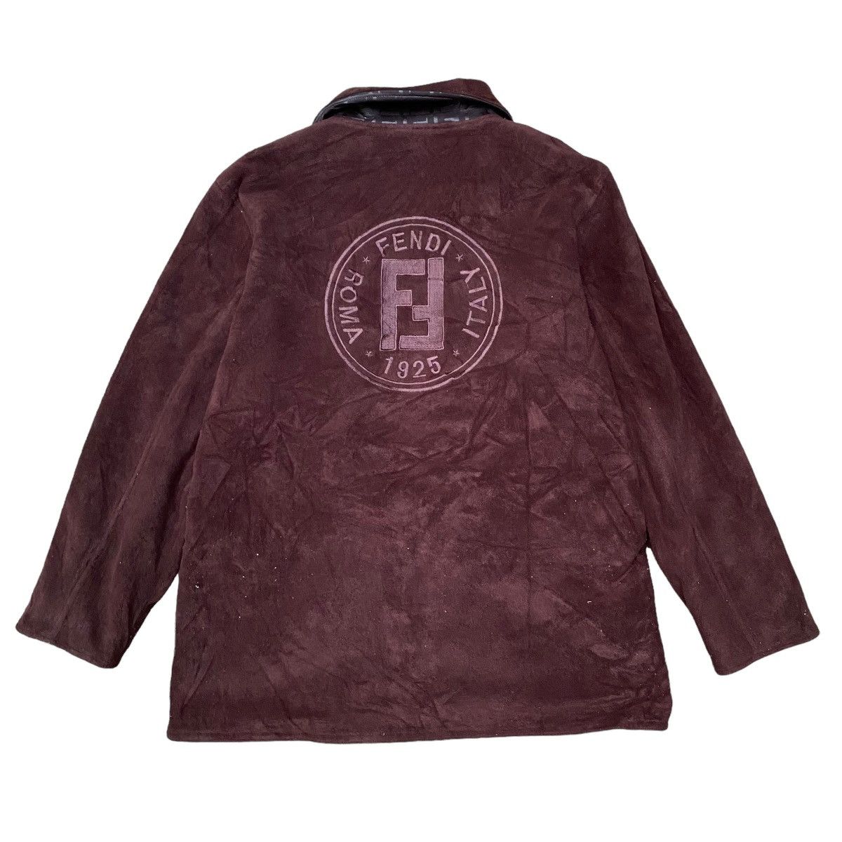 Fendi Vintage Fendi Zucca Monogram Reversible Jacket Size US M / EU 48-50 / 2 - 9 Thumbnail