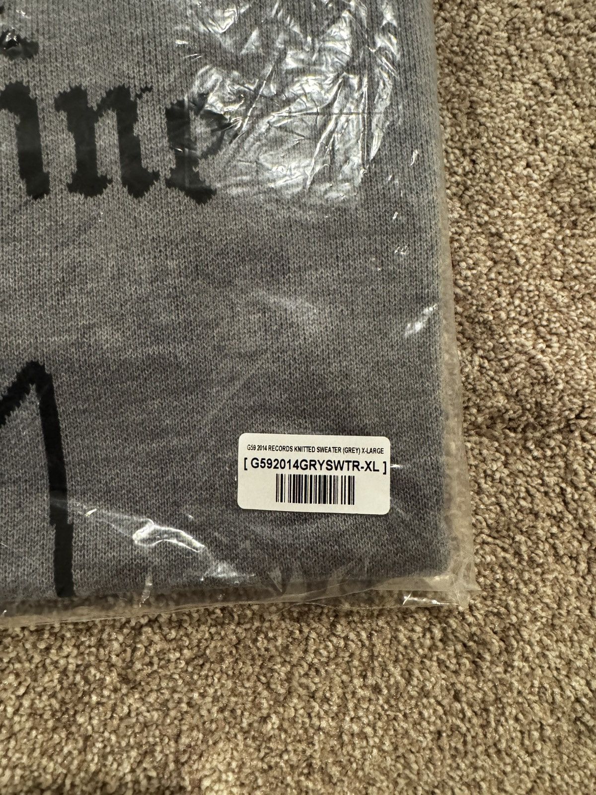 G59 Records G59 2014 Records Knitted Sweater Size US XL / EU 56 / 4 - 4 Thumbnail