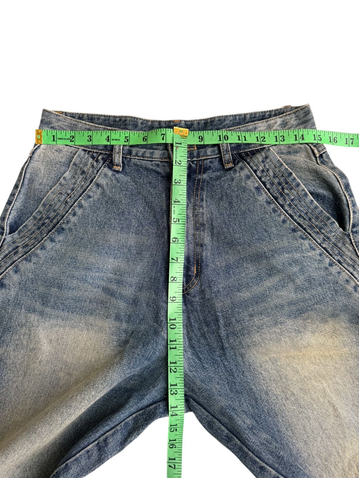JNCO × Wu-Tang Clan Vintage DNSR Japanese Brand Hip Hop Baggy Jeans Size US 30 / EU 46 - 15 Thumbnail