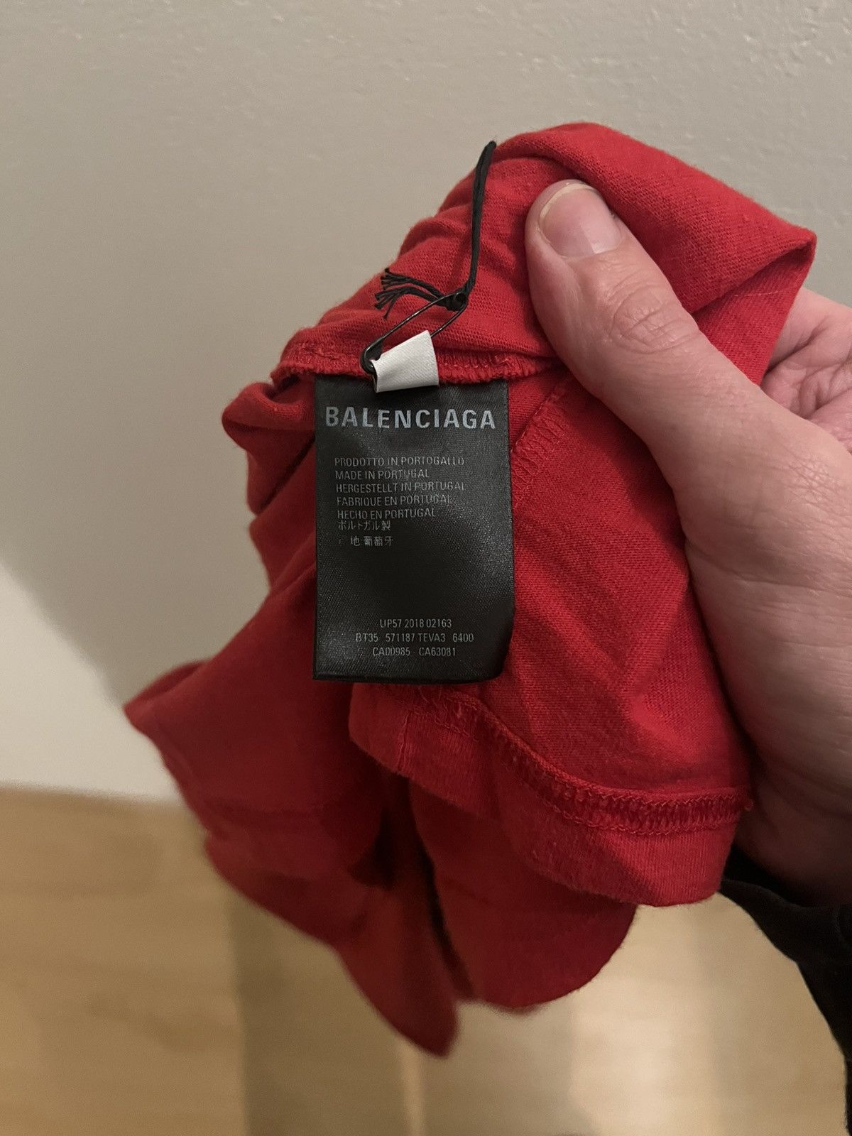 Balenciaga Balenciaga “Fuel Gauge” t-shirt Size US XL / EU 56 / 4 - 7 Thumbnail