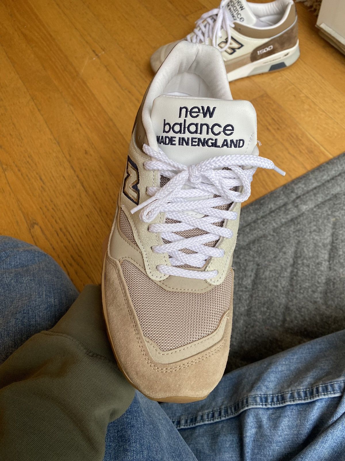 New Balance New Balance 1500 Made in England Sand Size US 10 / EU 43 - 4 Thumbnail