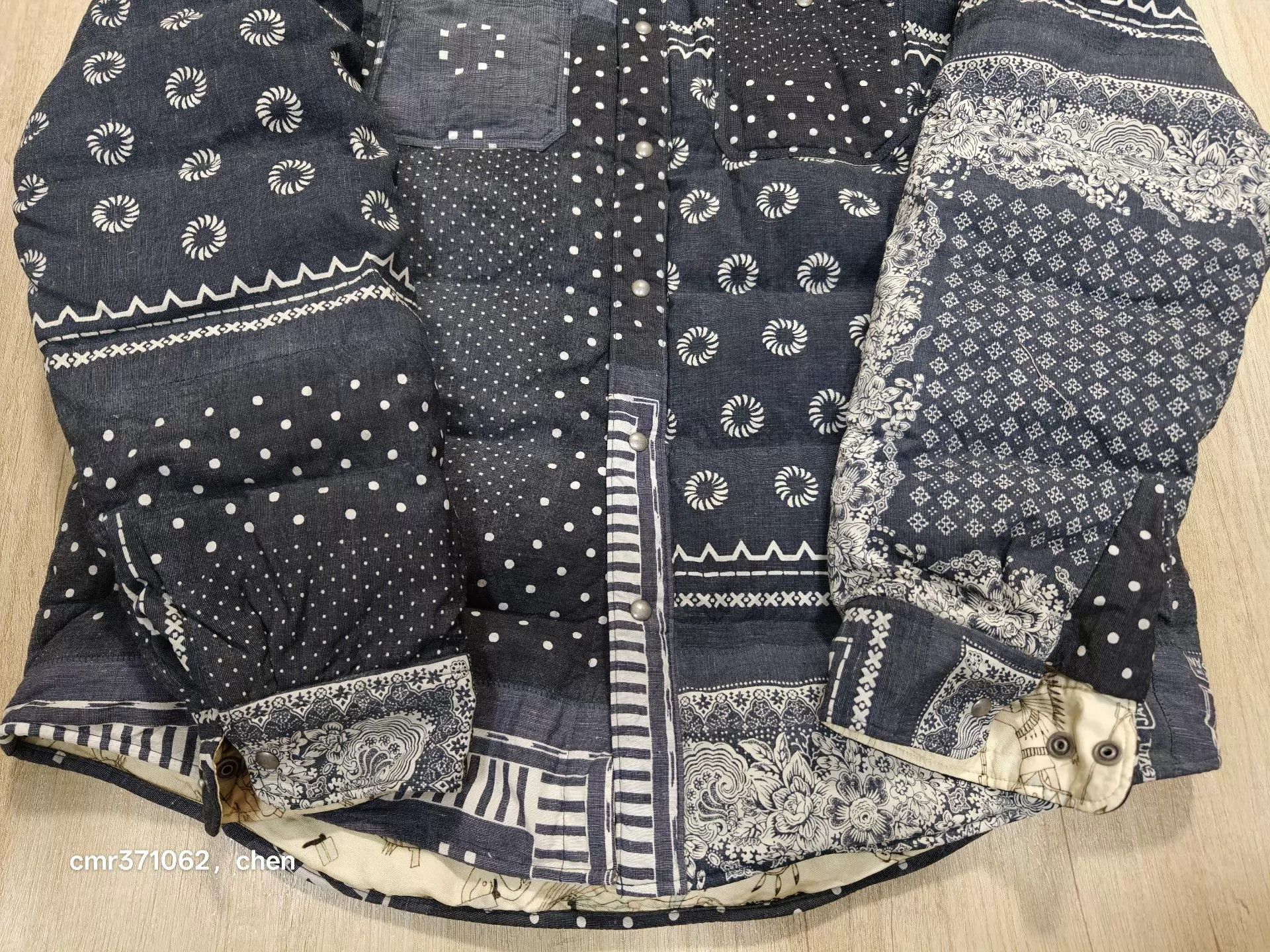 Visvim visvim 23 ICT kerchief down jkt bandana black 3 95 New Size US L / EU 52-54 / 3 - 5 Thumbnail