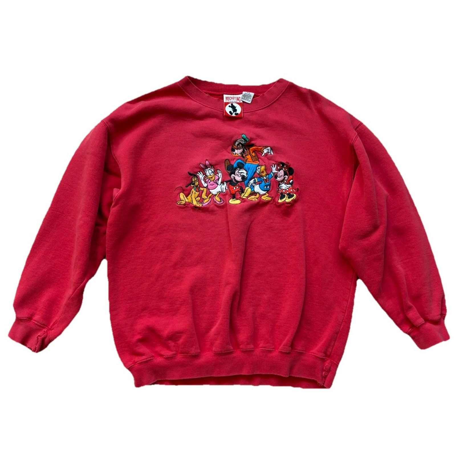 Disney Vintage 90s Walt Disney World S/M Distressed Crewneck Size US M / EU 48-50 / 2 - 1 Thumbnail