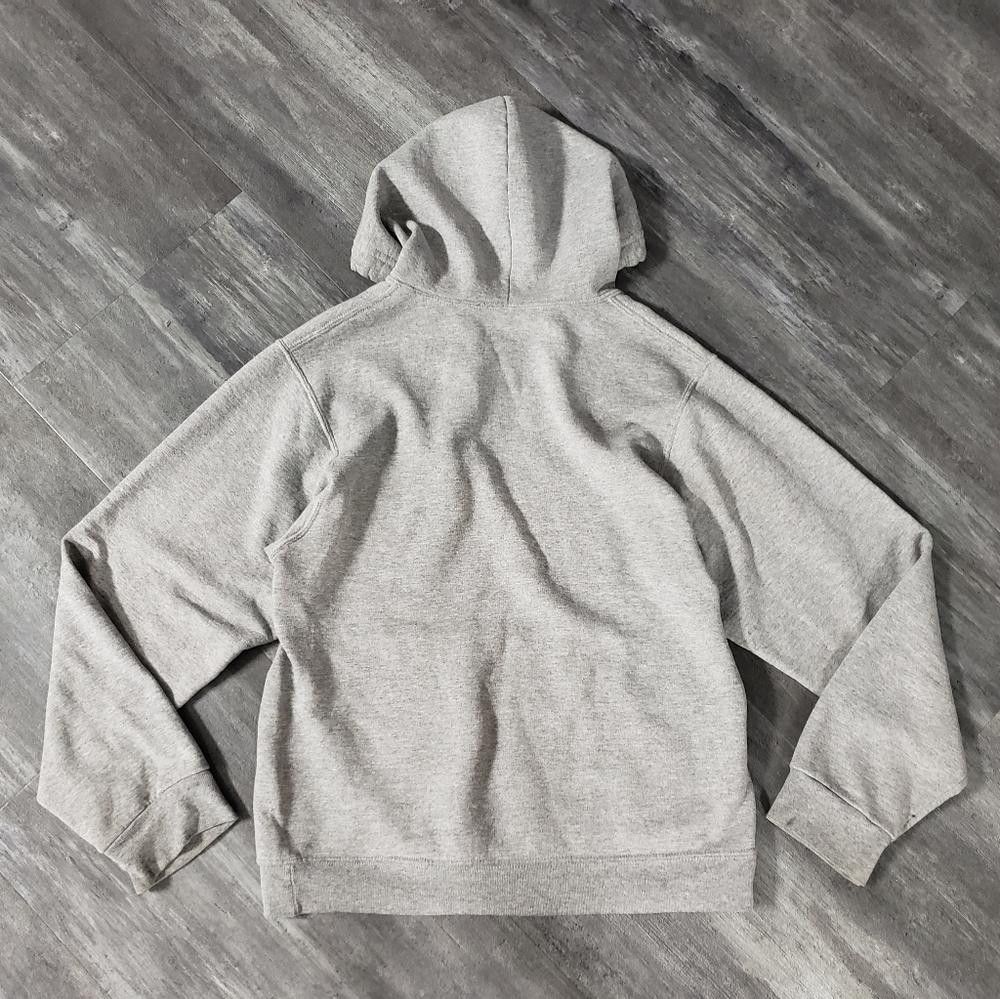 Fruit Of The Loom Grey Basic FOTL Hoodie Long Sleeve Size US S / EU 44-46 / 1 - 2 Thumbnail