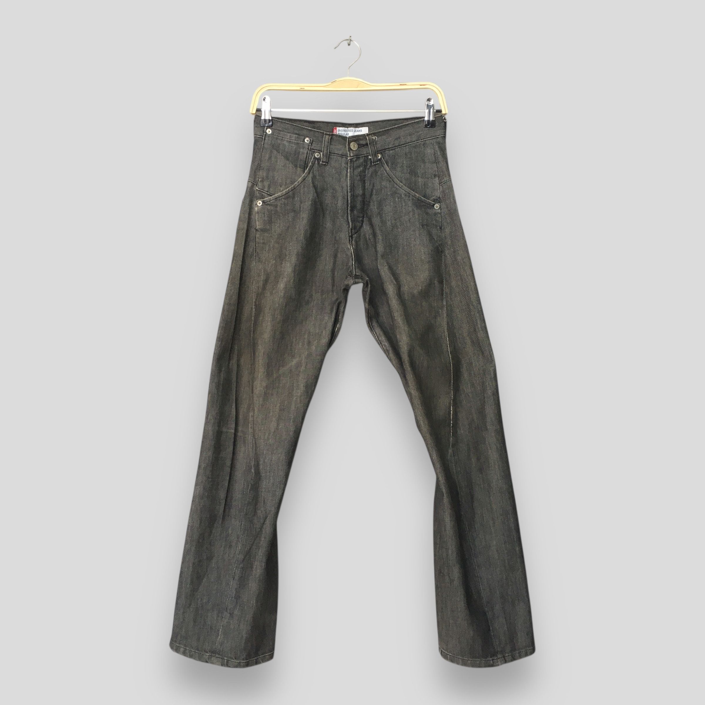 Levi's Size 27x28.5 Vintage 90s Levis Engineered Japan Jeans S1755 Size US 27 - 1 Thumbnail