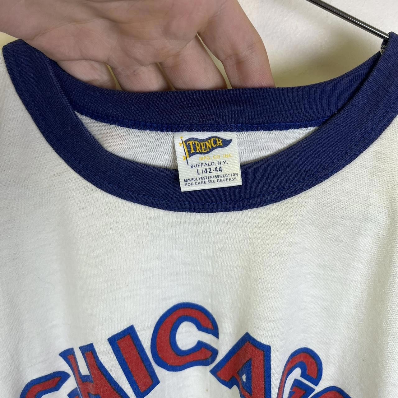 Designer Vintage Chicago Cubs Graphic Tee 70s Size US M / EU 48-50 / 2 - 7 Thumbnail