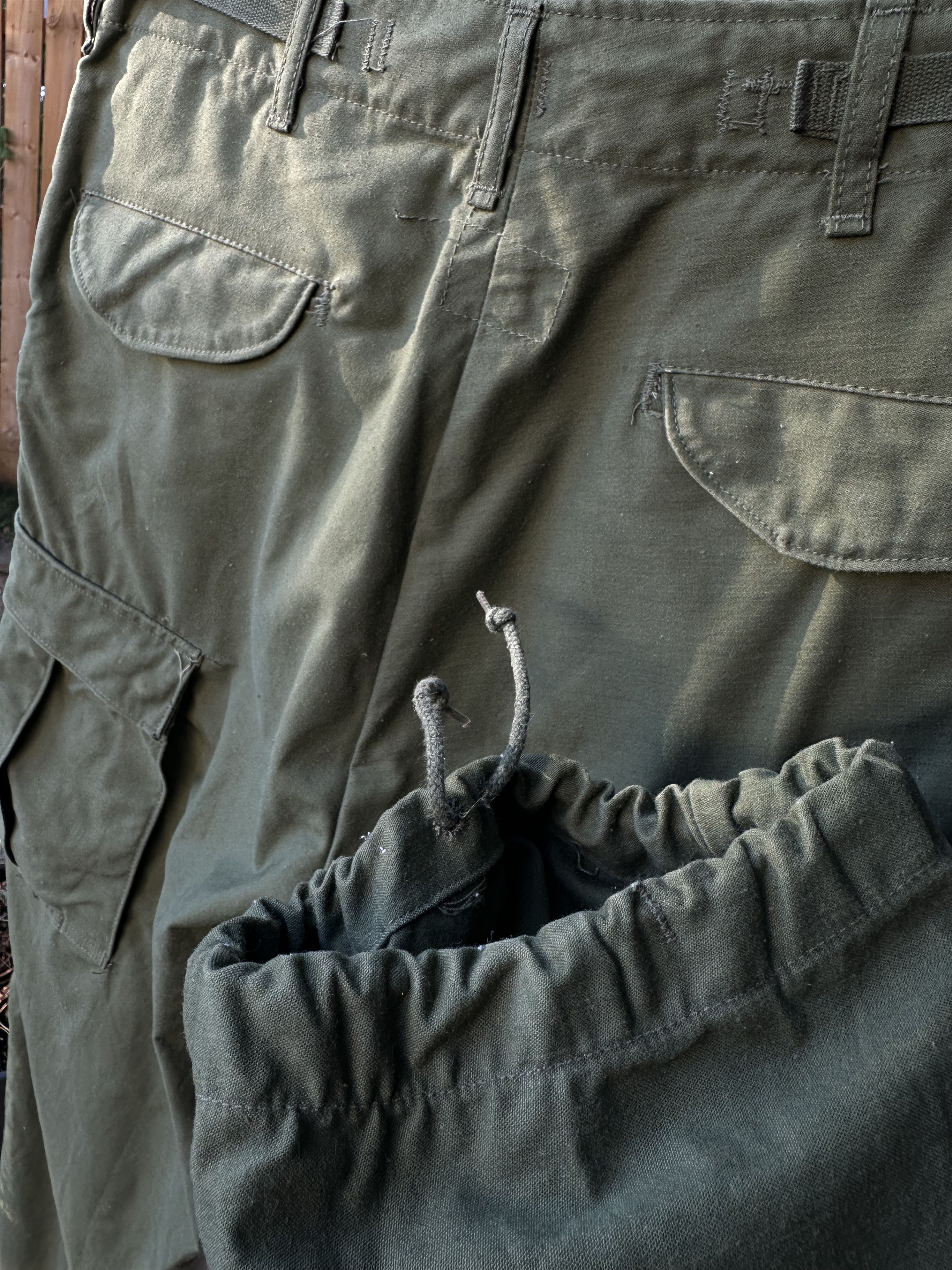 Vintage 1972 Vietnam War US Army M65 Cold Weather Trousers Size US 31 - 6 Thumbnail