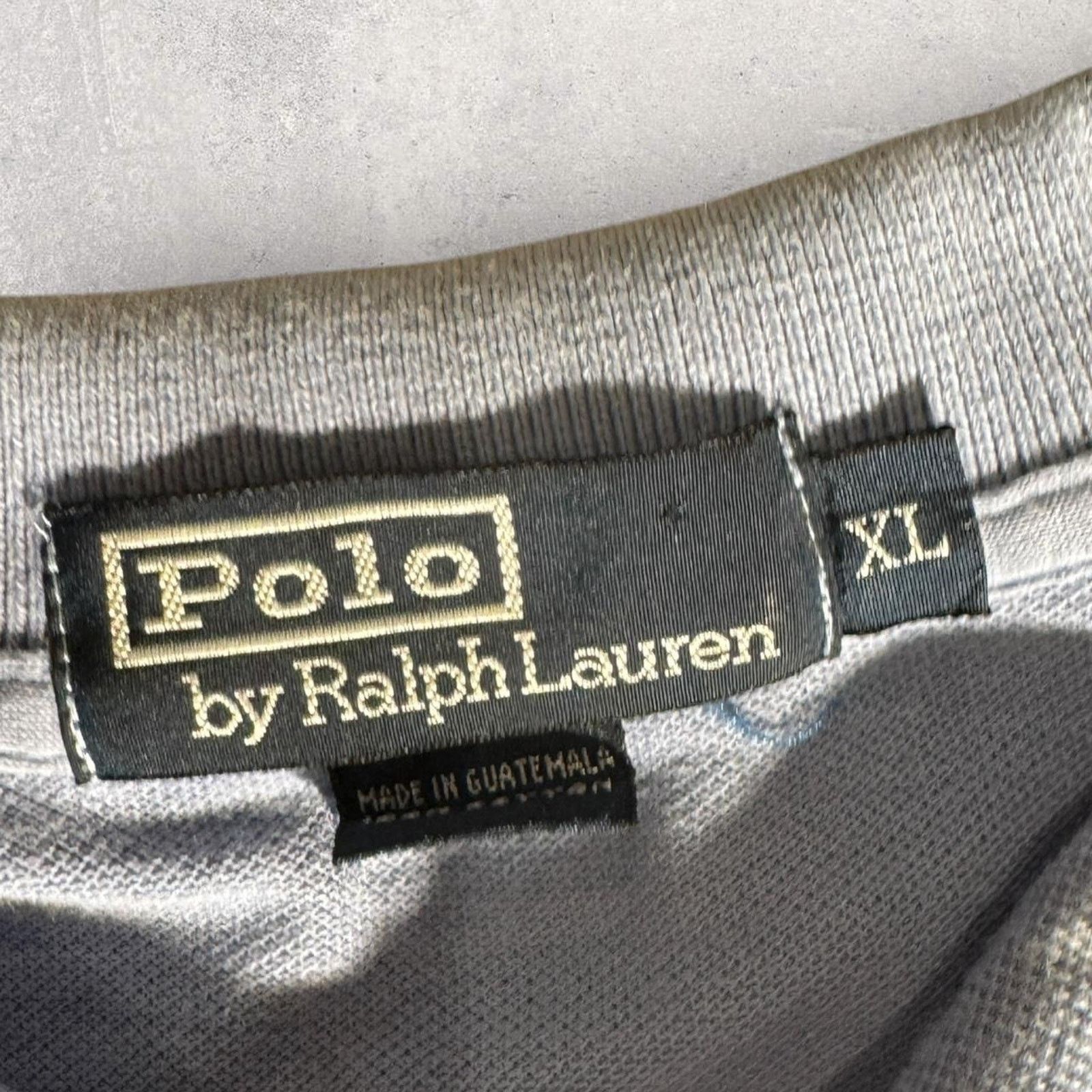 Polo Ralph Lauren Vintage Blue Polo Ralph Lauren polo shirt Size US XL / EU 56 / 4 - 3 Thumbnail