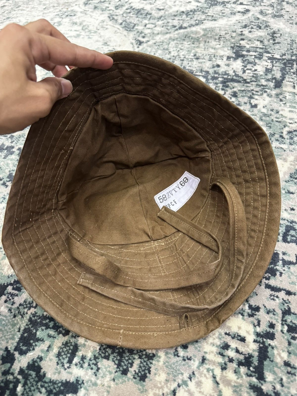 Vintage VINTAGE 1950s FRANCE RAILWAY WORKER CHAPEAU HAT Size ONE SIZE - 7 Thumbnail