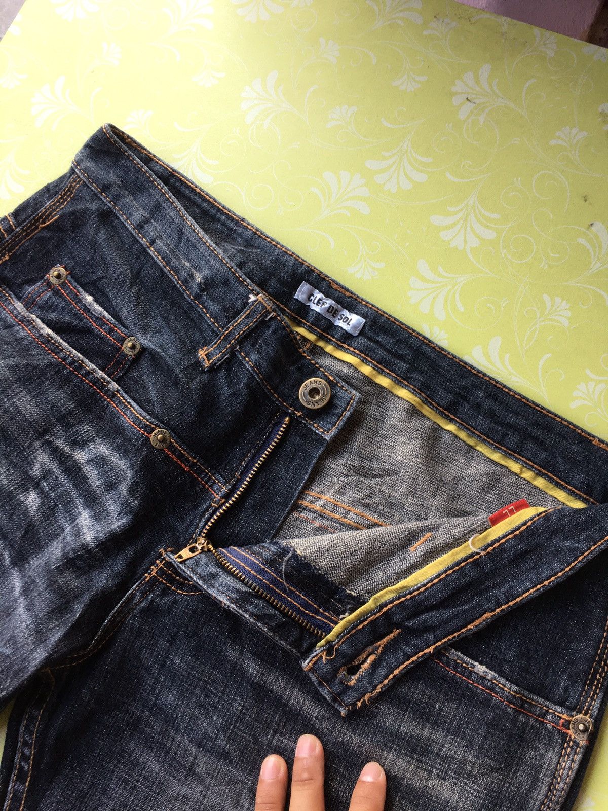 Japanese Brand Clef de sol Size US 34 / EU 50 - 3 Thumbnail