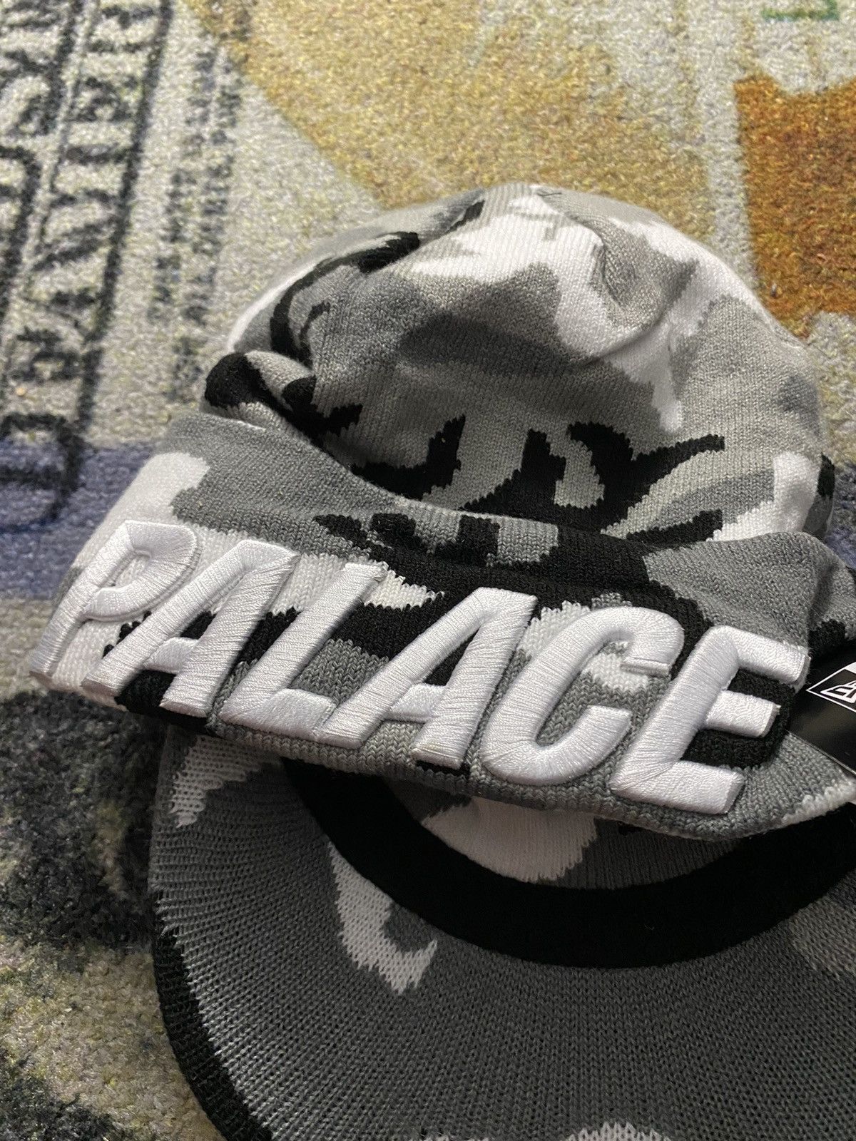 New Era × Palace Palace New Era Peak Beanie Size ONE SIZE - 4 Thumbnail