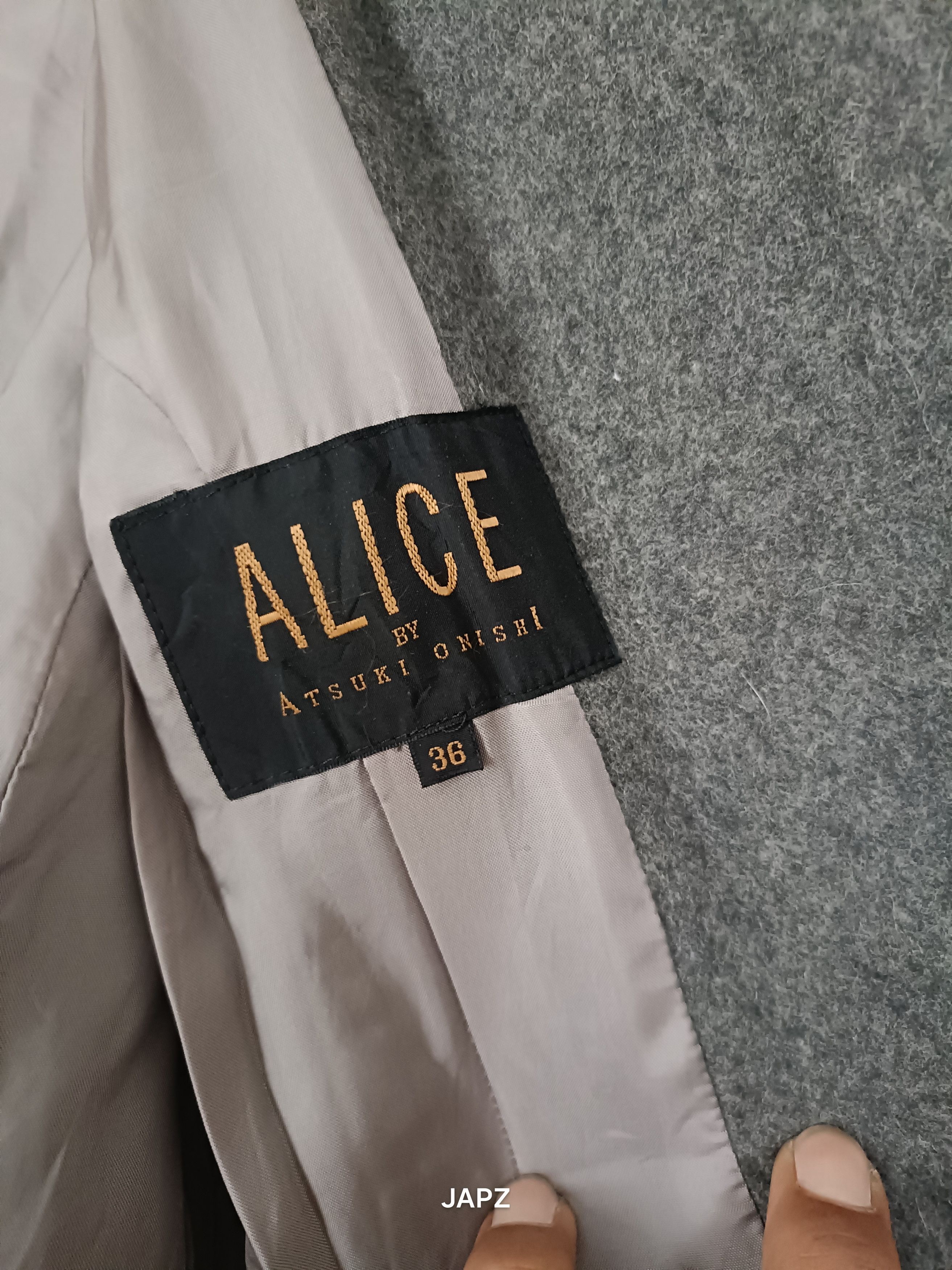 Japanese Brand Alice by atsuki Onishi 3D pocket wool coat Size US S / EU 44-46 / 1 - 7 Thumbnail