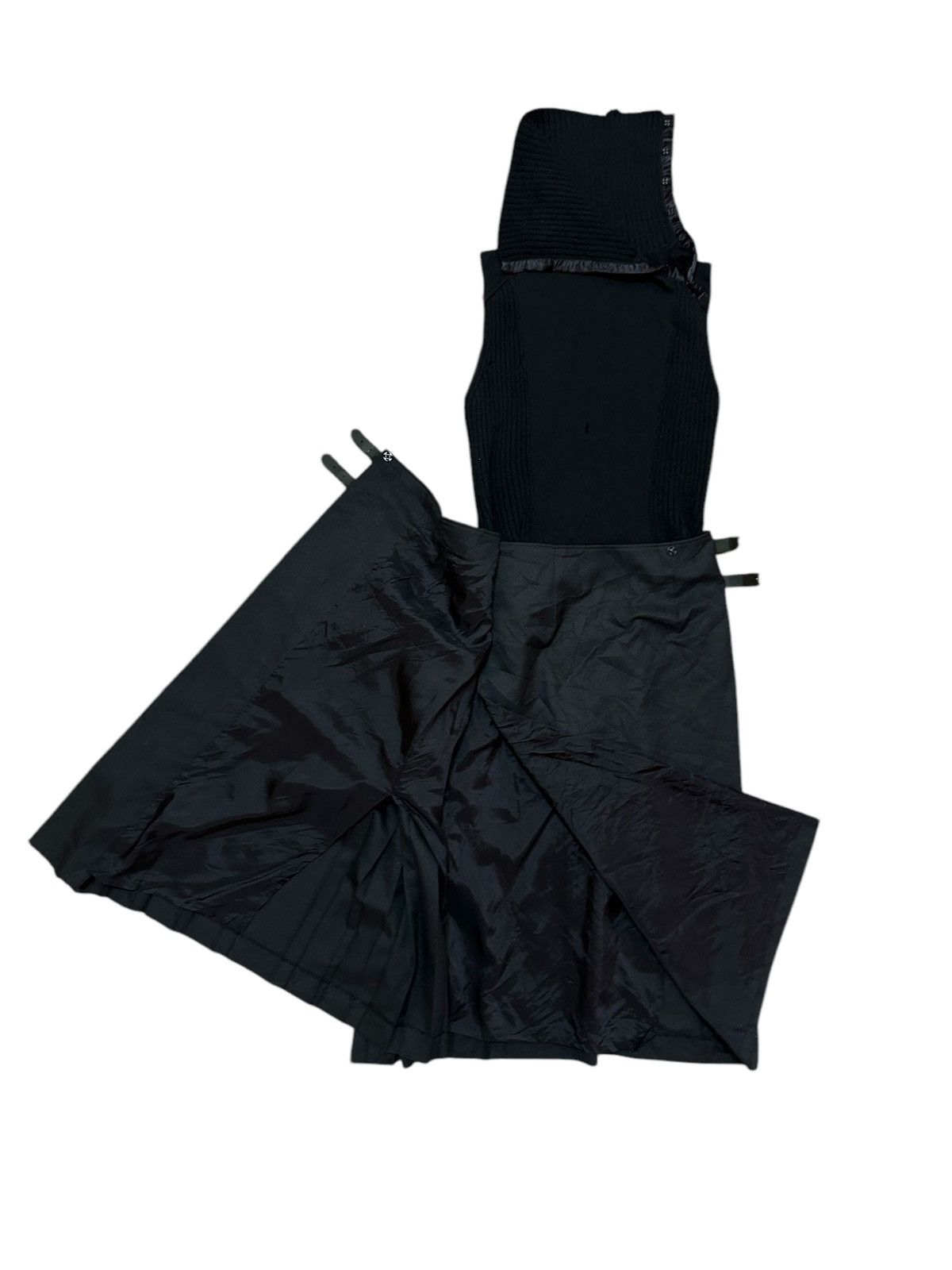 ATSURO TAYAMA Atsuro Tayama Runaway Mini Dress Size XS / US 0-2 / IT 36-38 - 3 Thumbnail