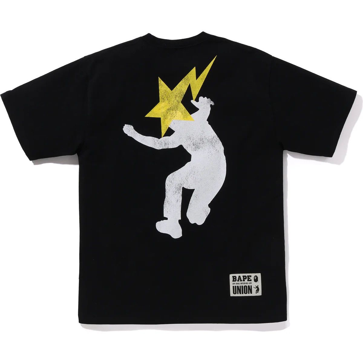 Bape × Union LA BAPE x Union Pigment Dyed Ape Head Tee Black Size US XL / EU 56 / 4 - 3 Thumbnail