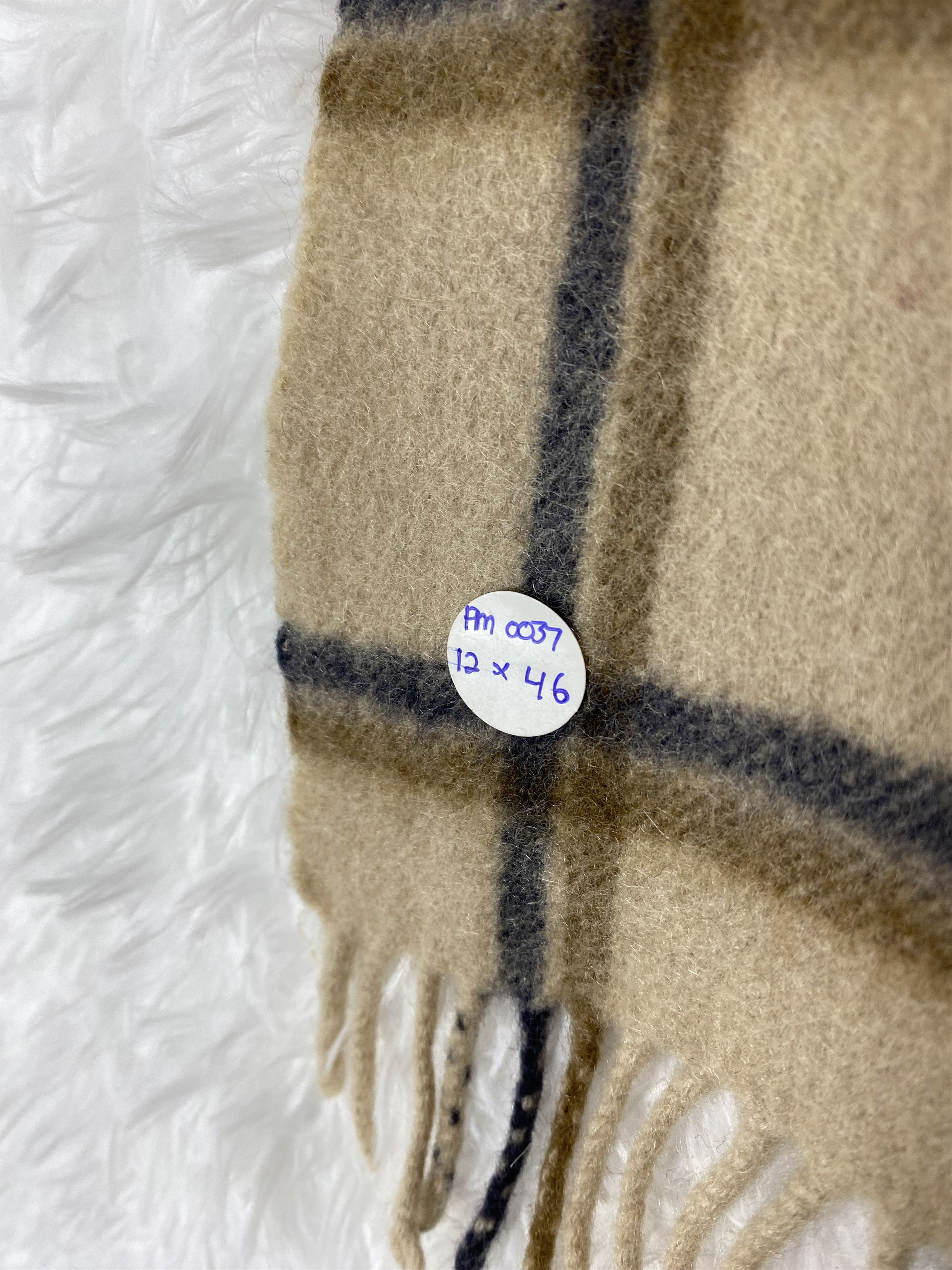 Aquascutum Vintage Aquascutum Scarf / Muffler Neckwear PM0037 Size ONE SIZE - 3 Thumbnail