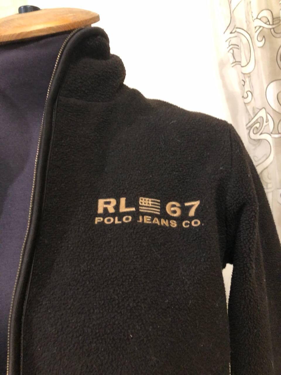 Polo Ralph Lauren Vintage Ralph Lauren Men's Fleece Full Zip Brown Size S / US 4 / IT 40 - 2 Thumbnail