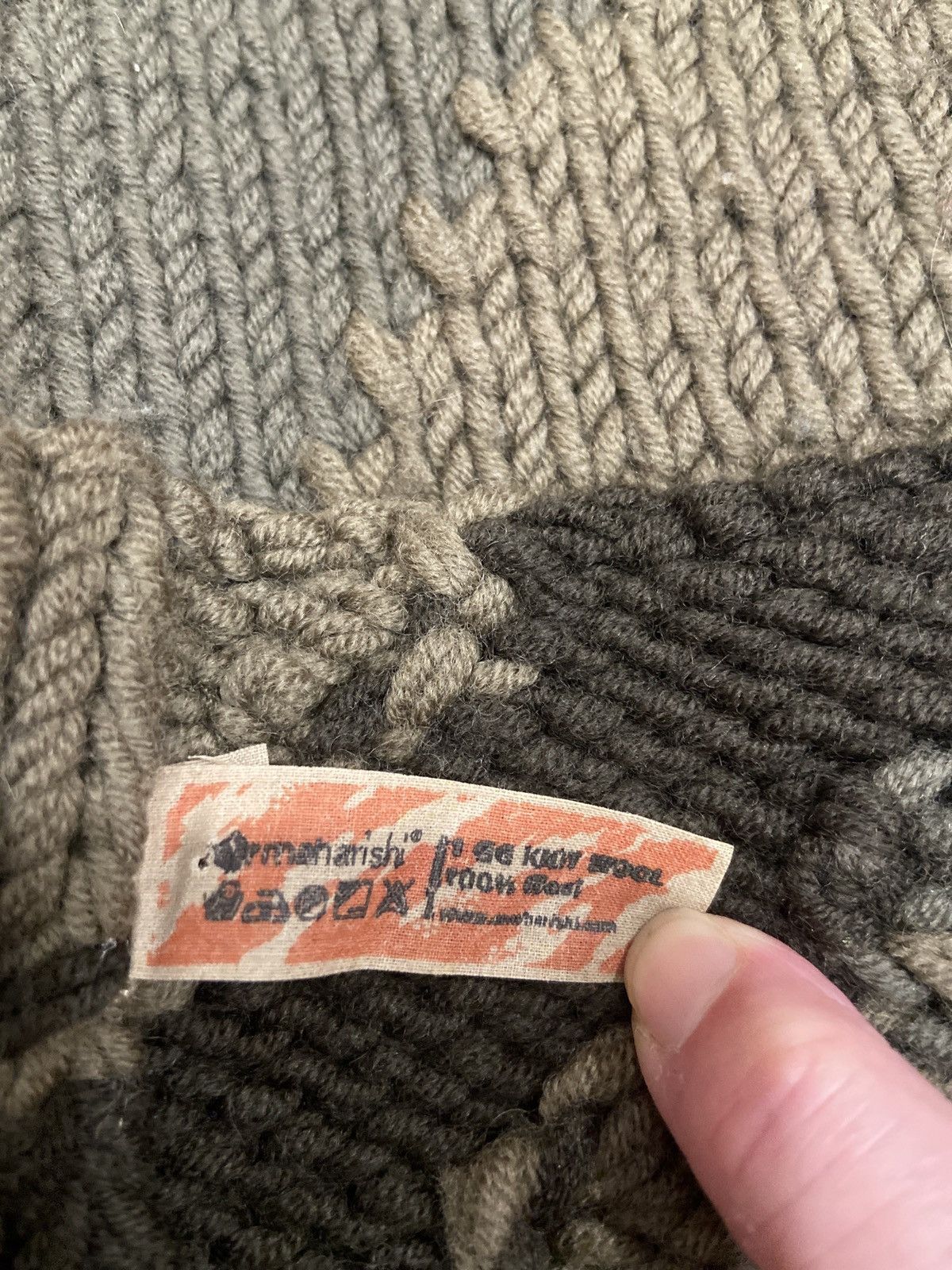Maharishi Vintage Maharishi Knit Scarf Size ONE SIZE - 4 Thumbnail