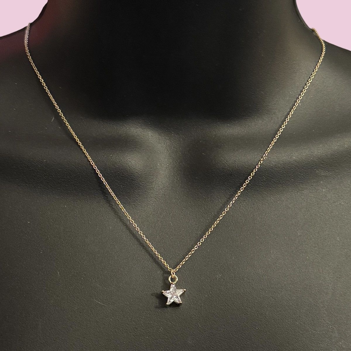 Other Lovisa gold plated cubic zirconia star pendant necklace Size ONE SIZE - 1 Thumbnail
