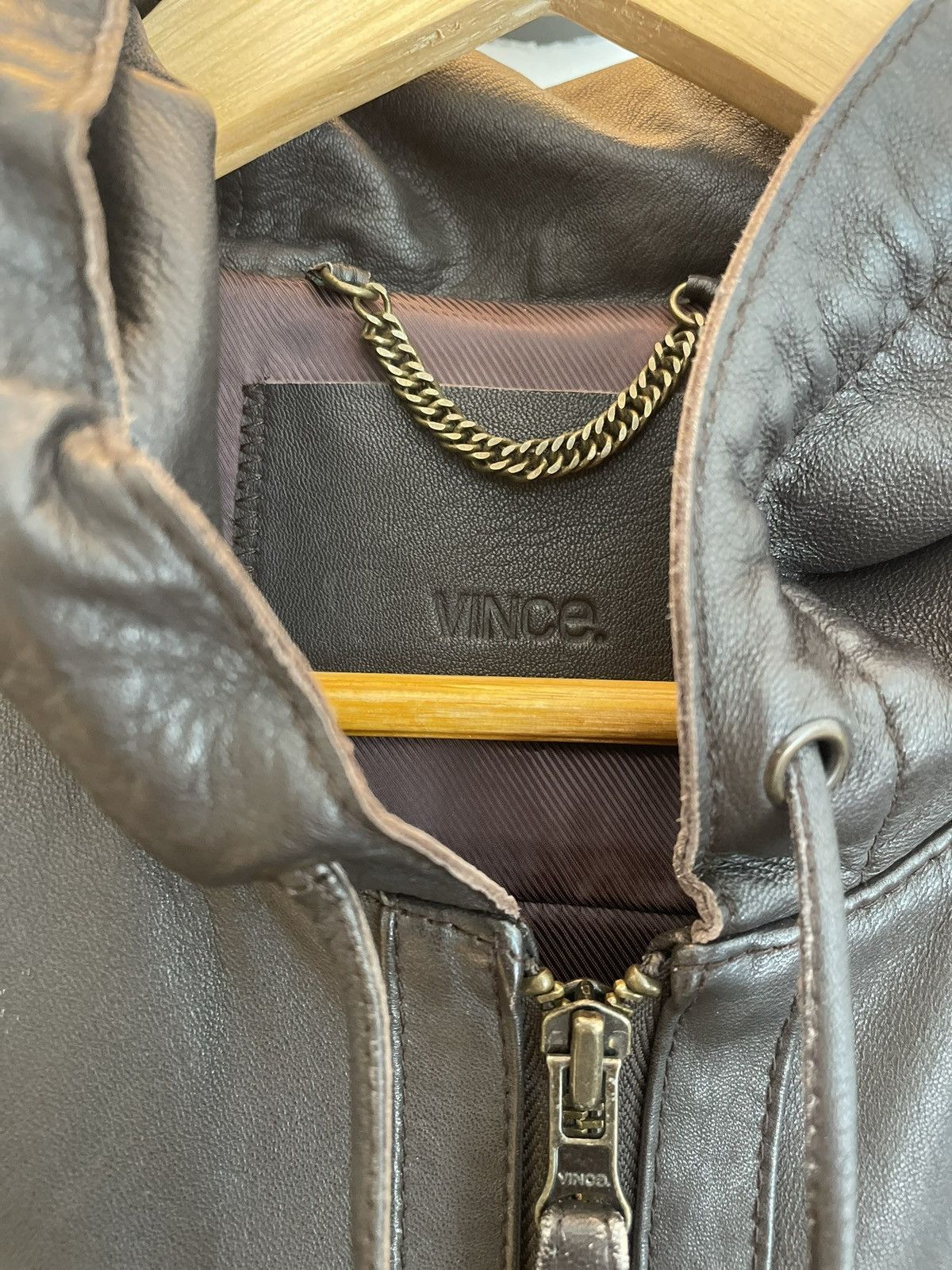 Vince Vince Leather Coat Size US M / EU 48-50 / 2 - 1 Thumbnail