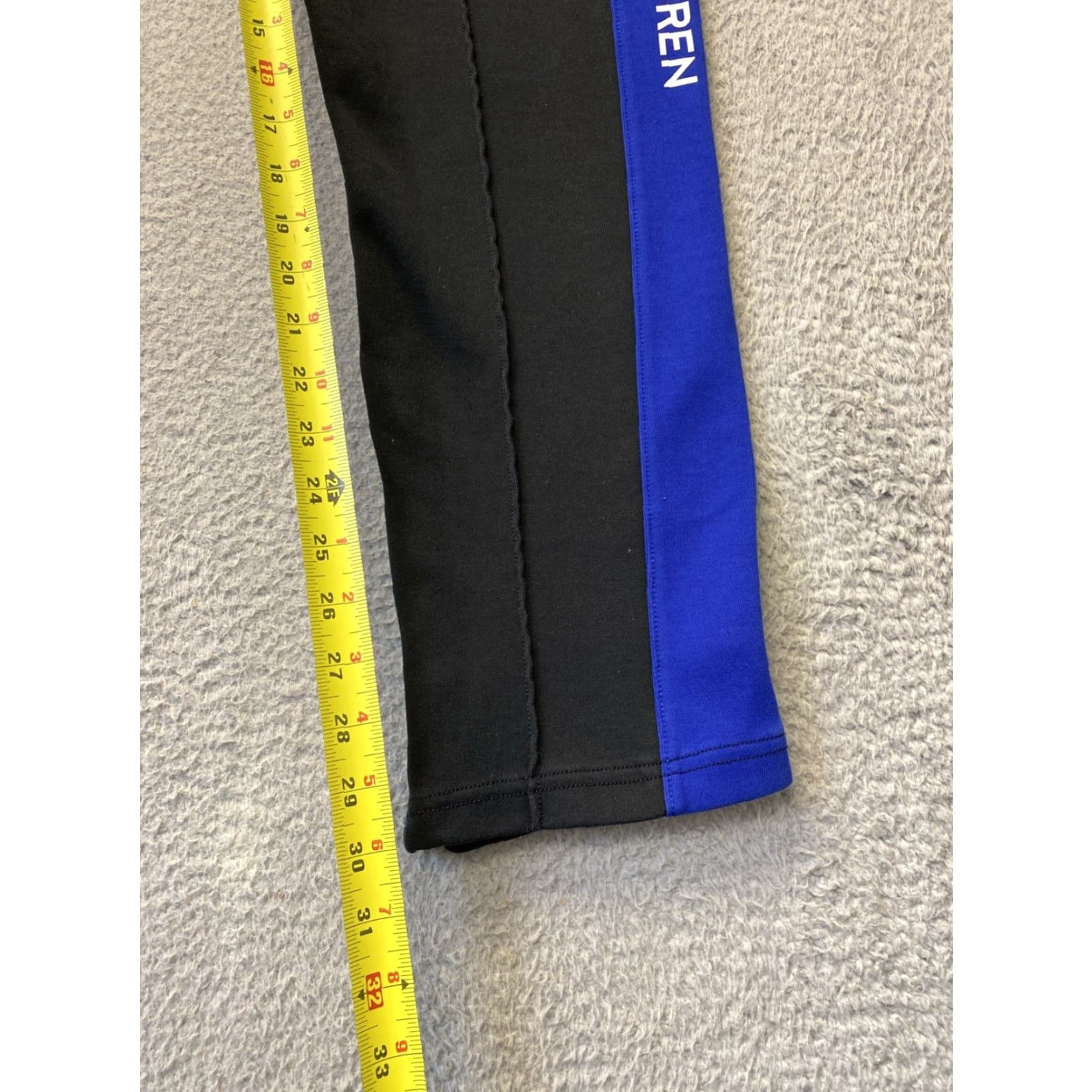 Polo Ralph Lauren Polo Ralph Lauren Sweatpants Mens Small Black Blue Track Racing Jogger /165-26 Size US S / EU 44-46 / 1 - 6 Thumbnail