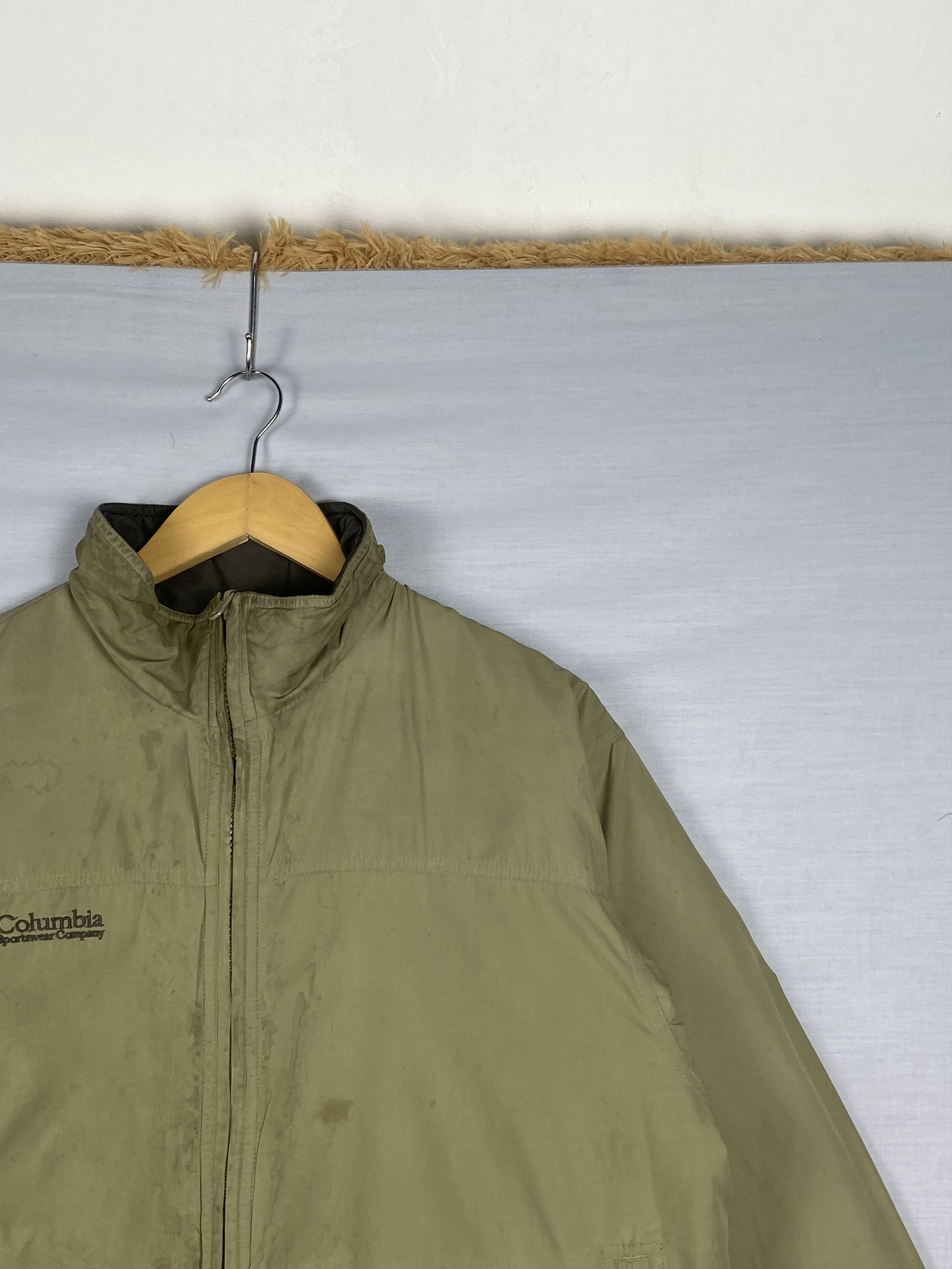Columbia Vintage Columbia Puffer Lining Zip Up Light Jacket Size US M / EU 48-50 / 2 - 2 Thumbnail