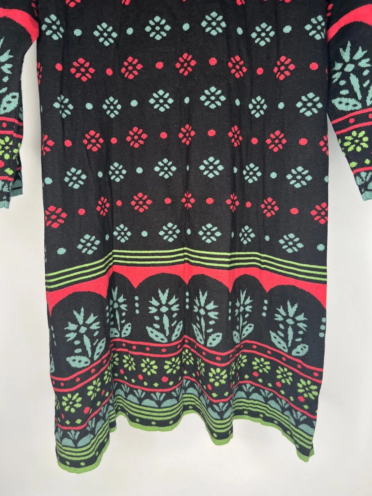 Gudrun Sjoden GUDRUN SJODEN Women's Lagenlook Multicolor Floral Dress Size M / US 6-8 / IT 42-44 - 5 Thumbnail