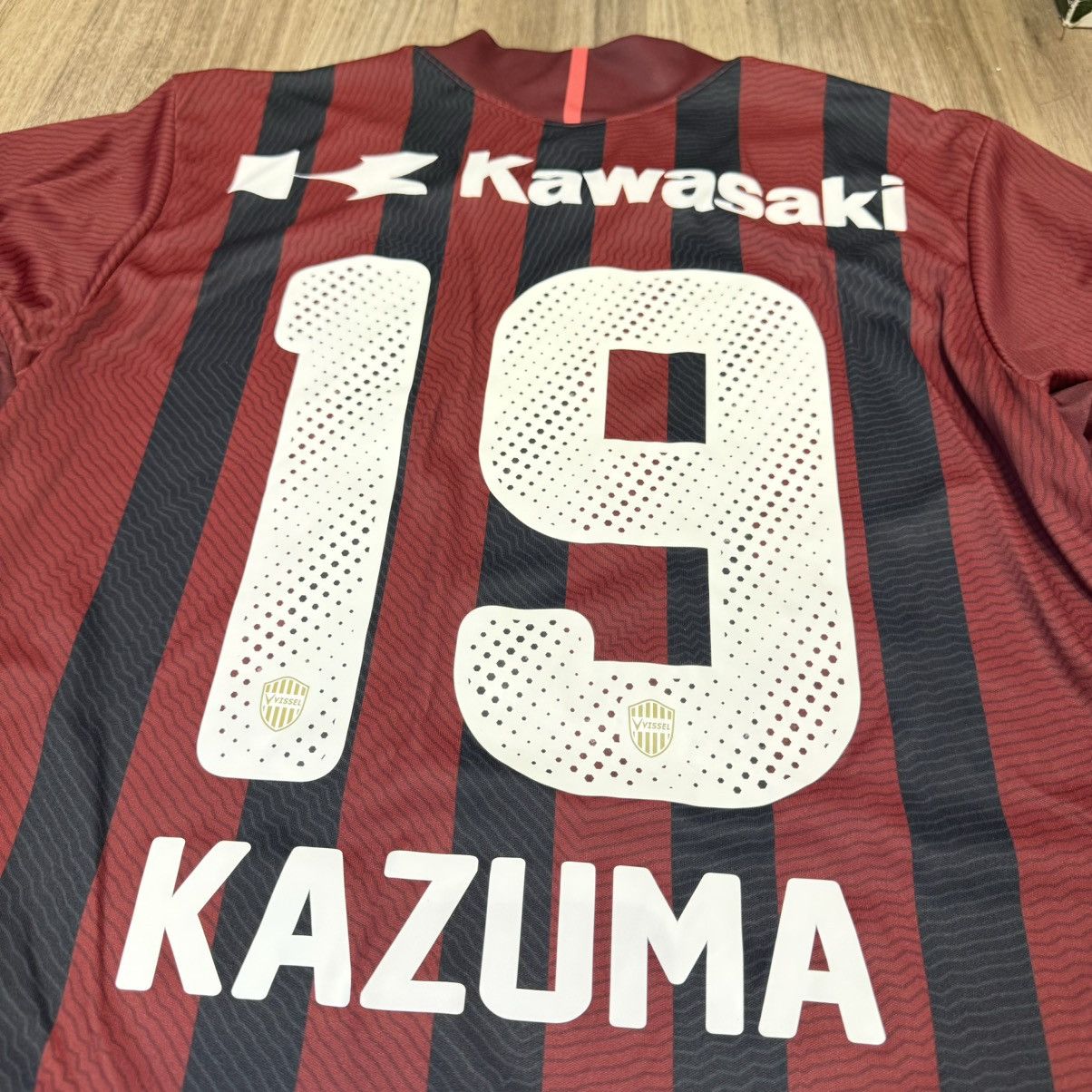 Asics Kobe vissel 2017 home shirt #19 Kazuma Size US M / EU 48-50 / 2 - 4 Thumbnail