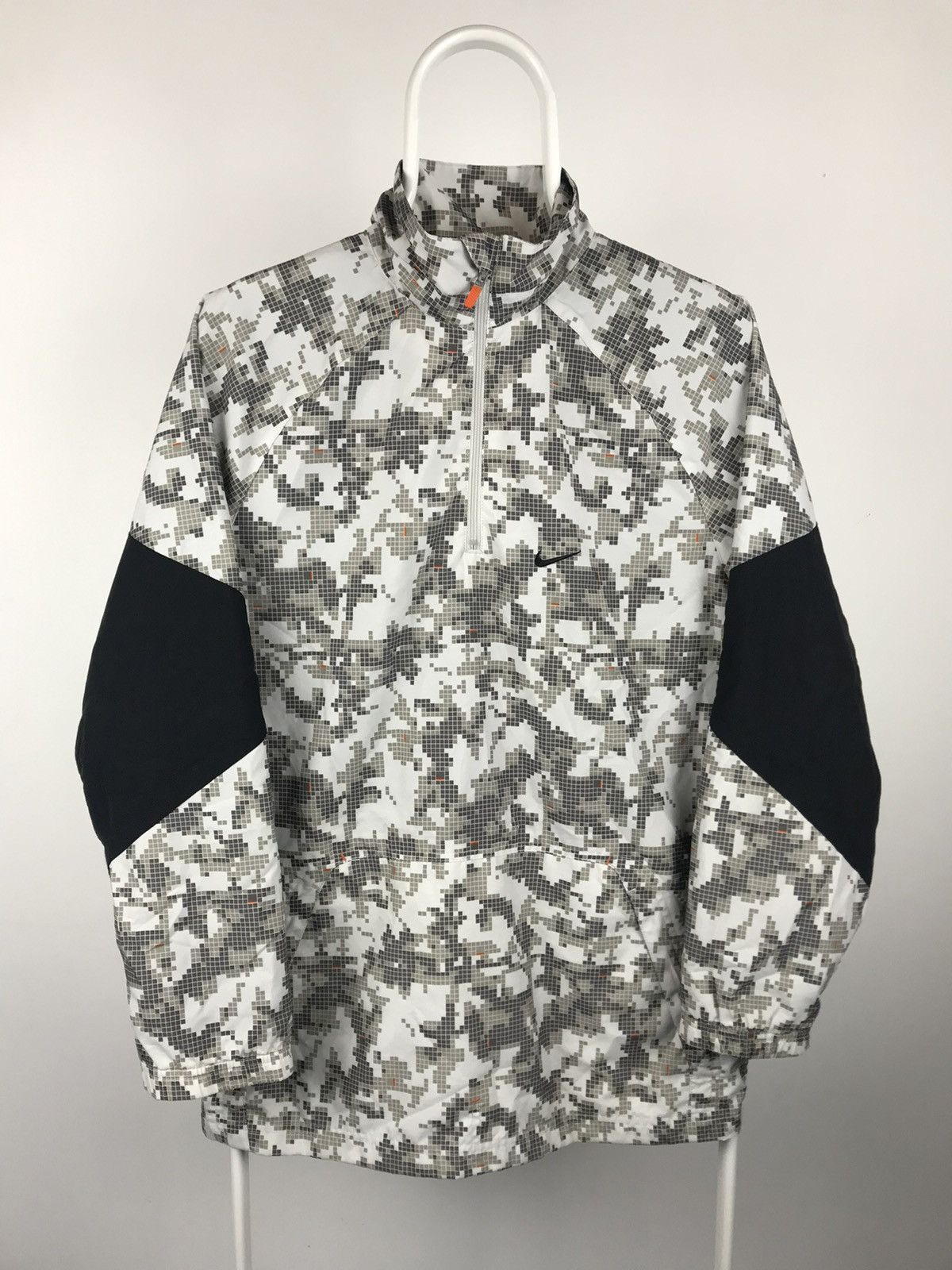 Nike Nike Vintage Jacket 1/4 Zip Military Style Pixel Camo Size US M / EU 48-50 / 2 - 1 Thumbnail