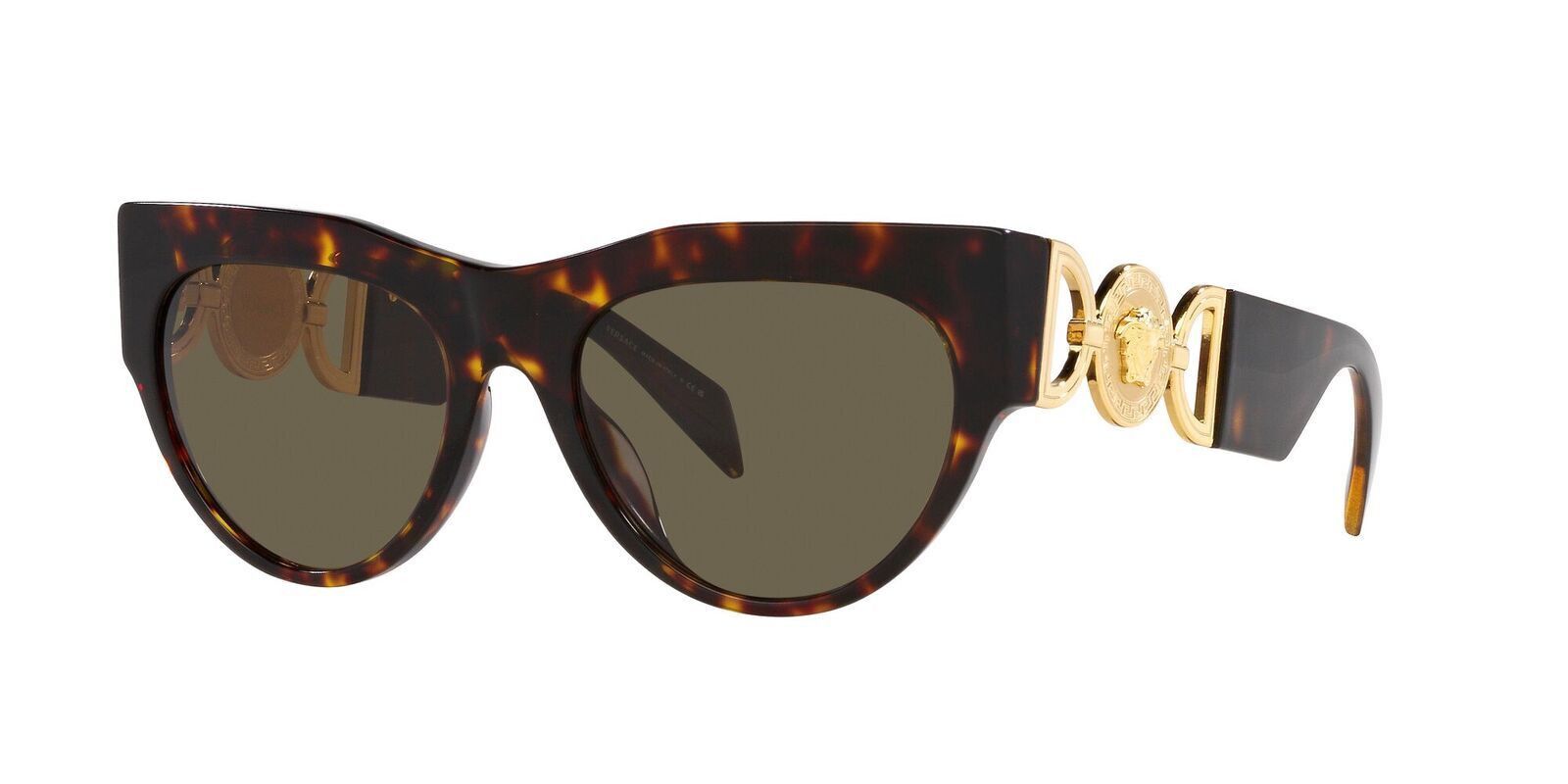 Versace NEW VERSACE VE4440U-108/3 Dark Havana Size ONE SIZE - 1 Thumbnail