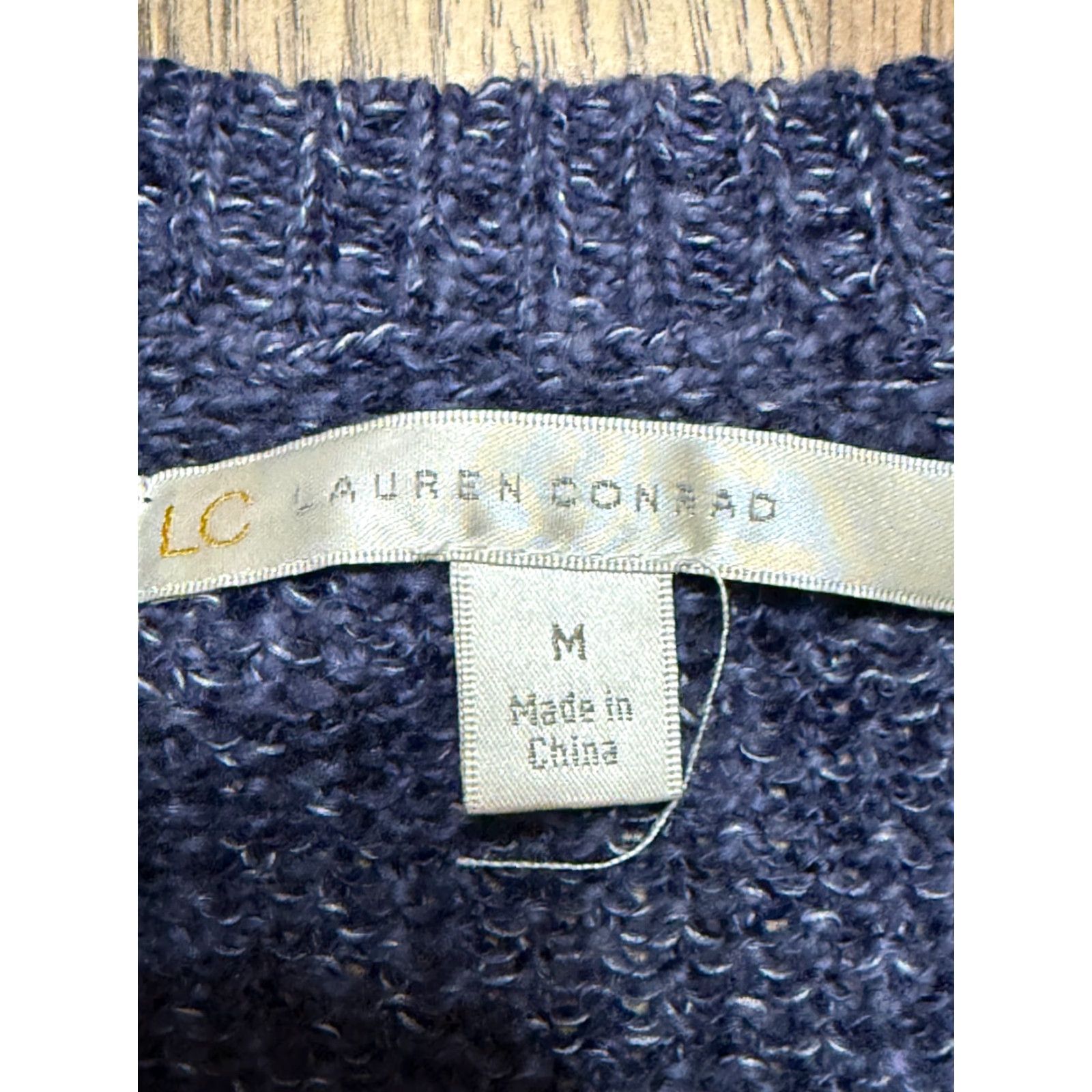 Lauren Conrad Lauren Conrad Sweater Shirt Women’s Medium Blue Knit Pullover Long Sleeve Pullover Knit Regular Size M Pullover Blue Women’s Vintage No Size M / US 6-8 / IT 42-44 - 5 Thumbnail