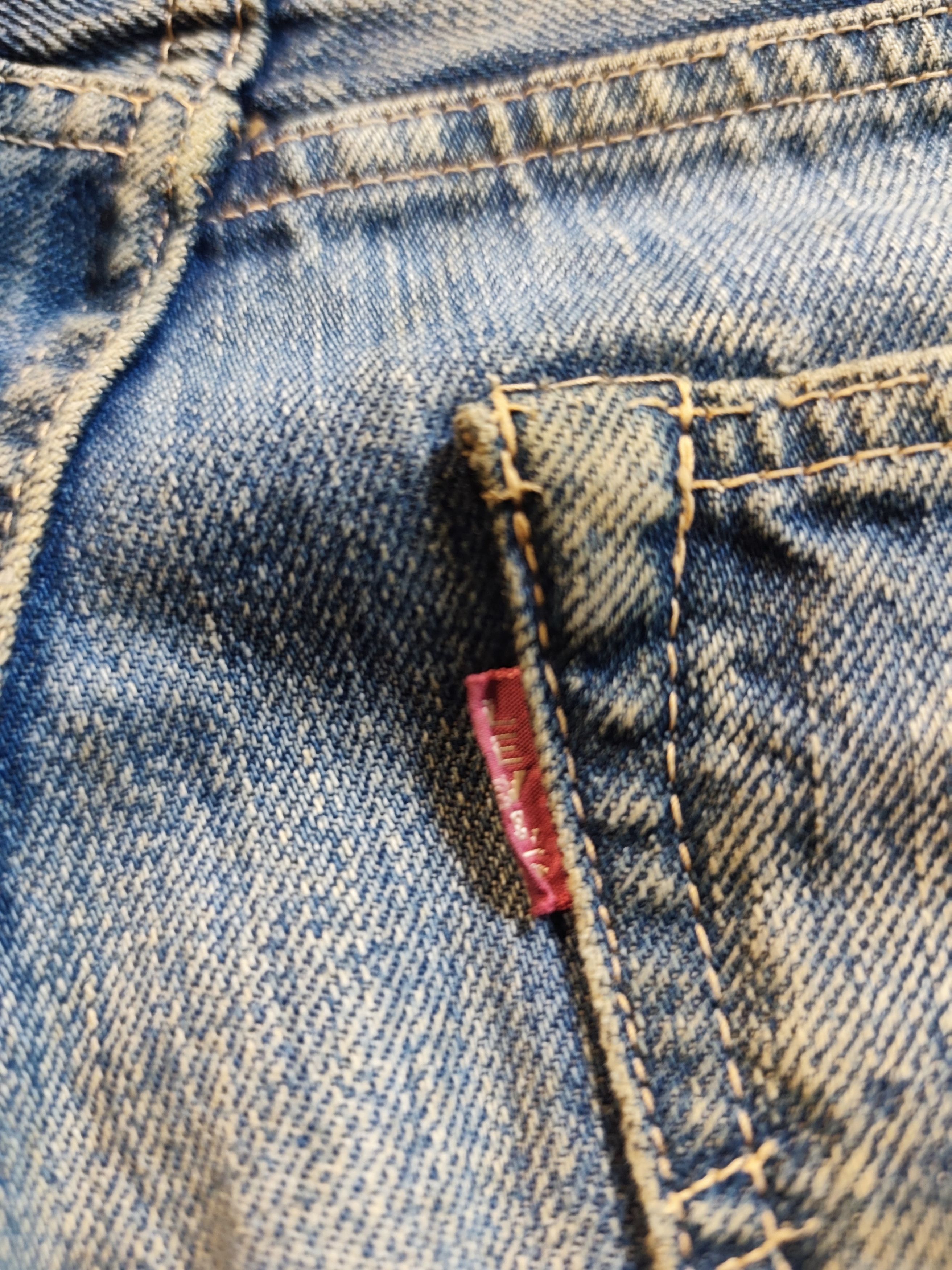 Levi's Vintage Levi’s LVC 1955 501XX Selvedge Denim Distressed Size US 29 - 10 Thumbnail