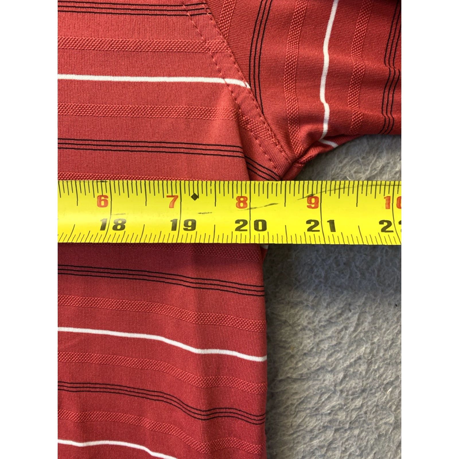 Vintage Greg Norman Men's S Performance Polo UPF Sun Protection Pink / 121-8 Size US S / EU 44-46 / 1 - 4 Thumbnail