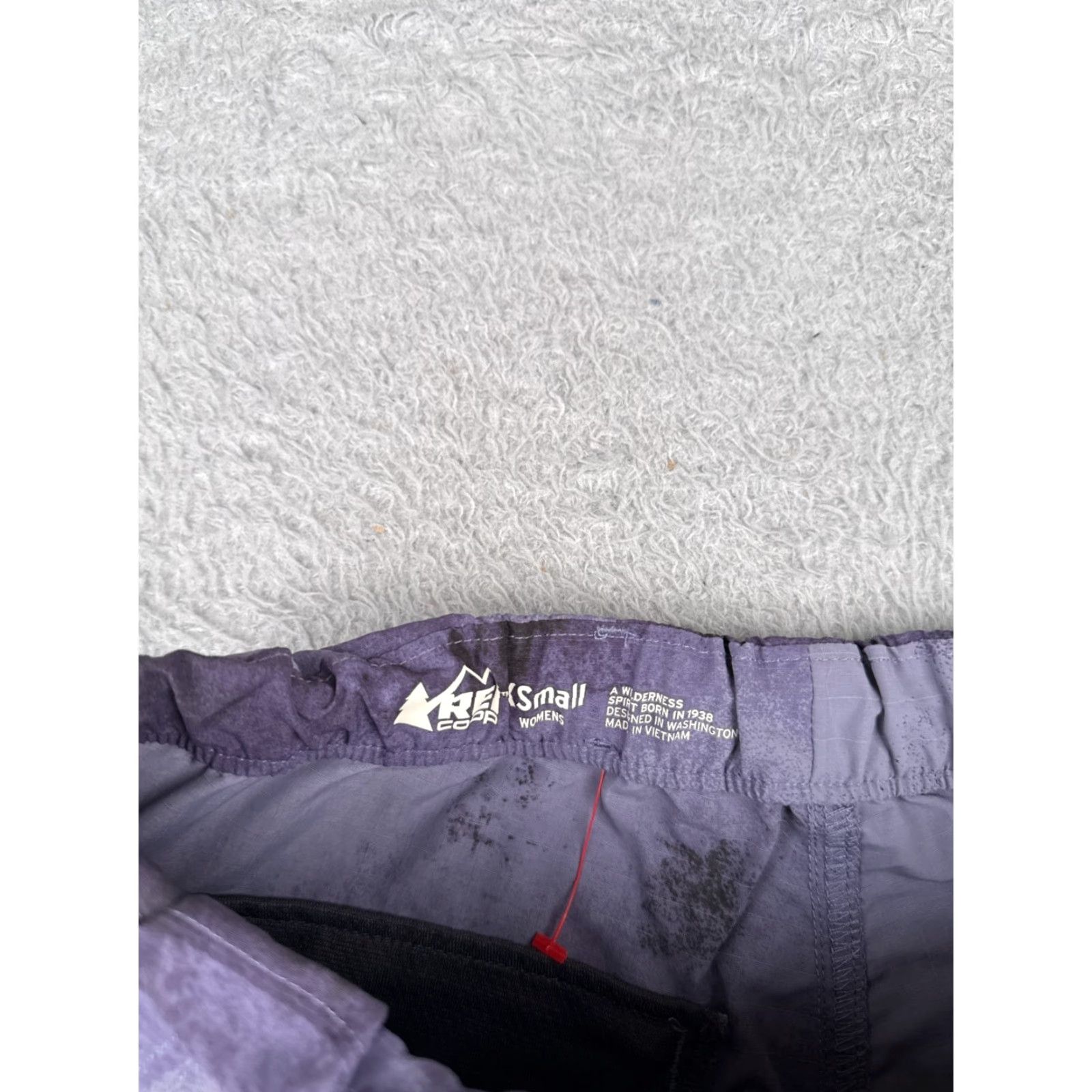 Vintage VINTAGE REI Women's Shorts Casual Hiking Camping Athletic 4" Nylon Purple Spring Summer Womens Size 32" / US 10 / IT 46 - 7 Thumbnail