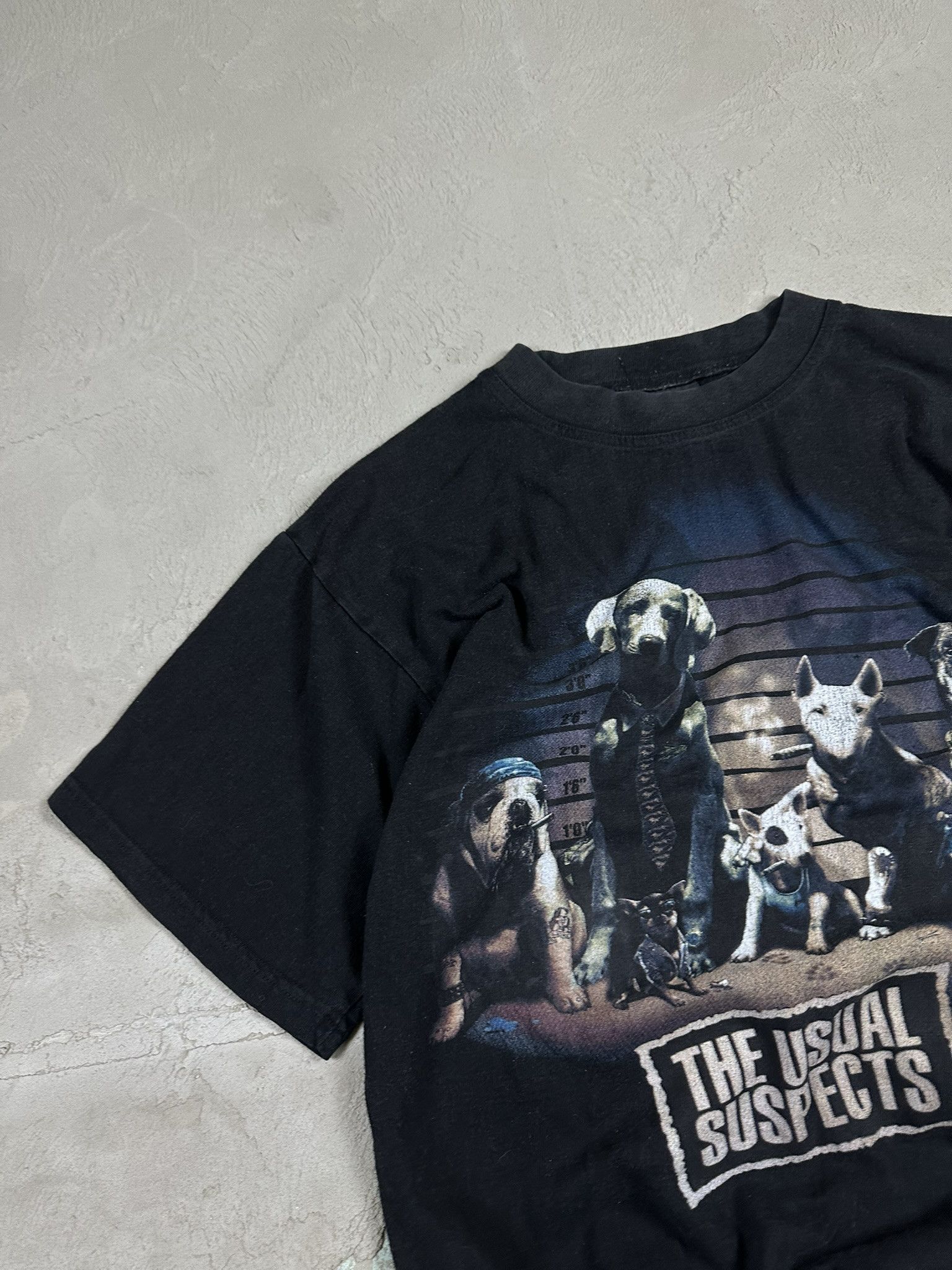 Vintage Vintage The Usual Suspect Dogs Animal Graphic T-shirt Size US M / EU 48-50 / 2 - 6 Thumbnail