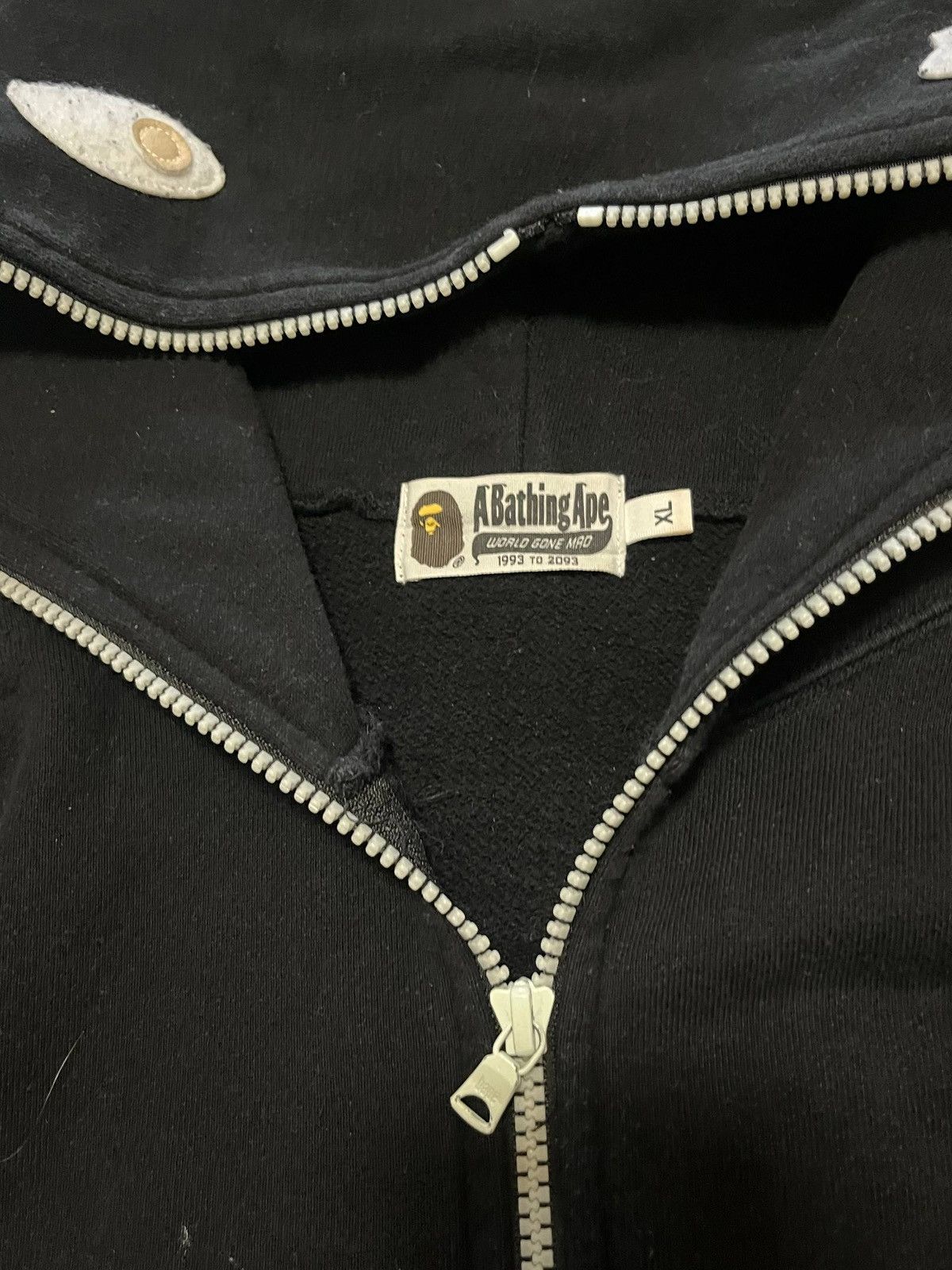 Bape Bape Digital Shark Full Zip Hoodie Size US XL / EU 56 / 4 - 7 Thumbnail