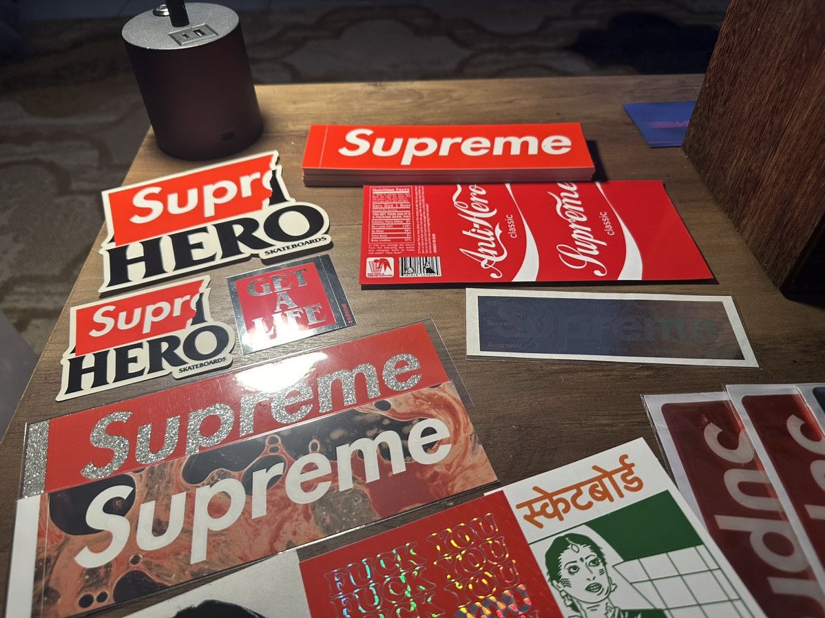 Supreme Supreme Stickers from Various Seaons Size ONE SIZE - 3 Thumbnail