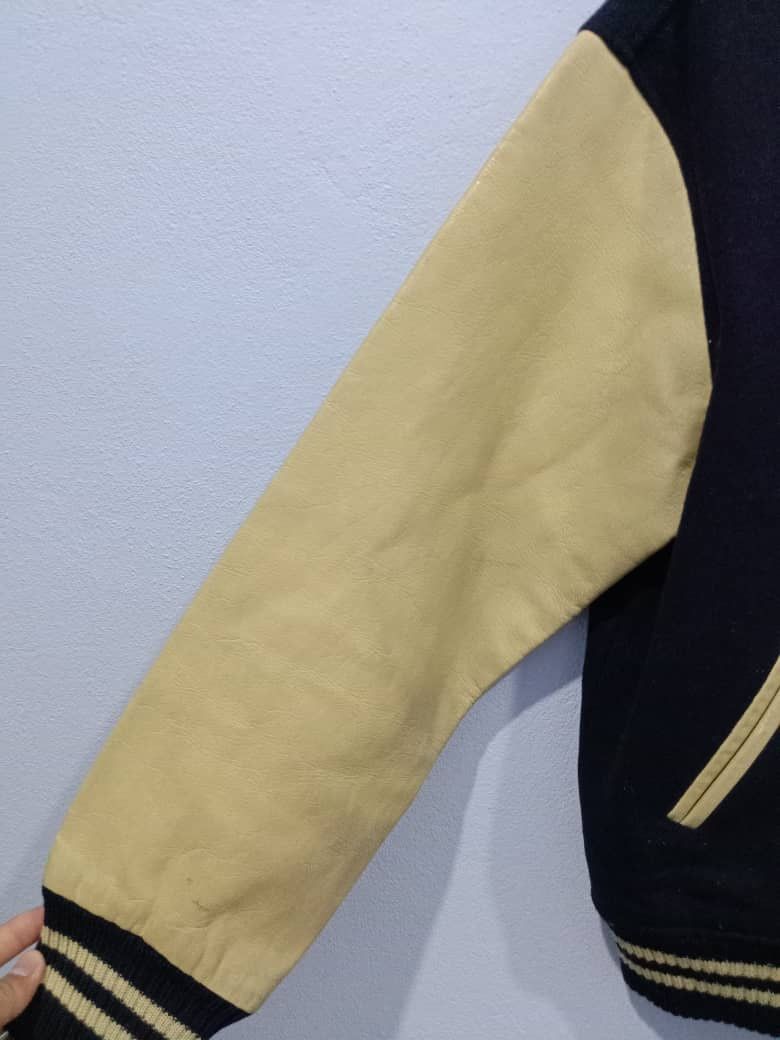 Vintage VINTAGE VAN JAC VAN GUARDS VARSITY MLB LEATHER JACKET Size US M / EU 48-50 / 2 - 13 Thumbnail