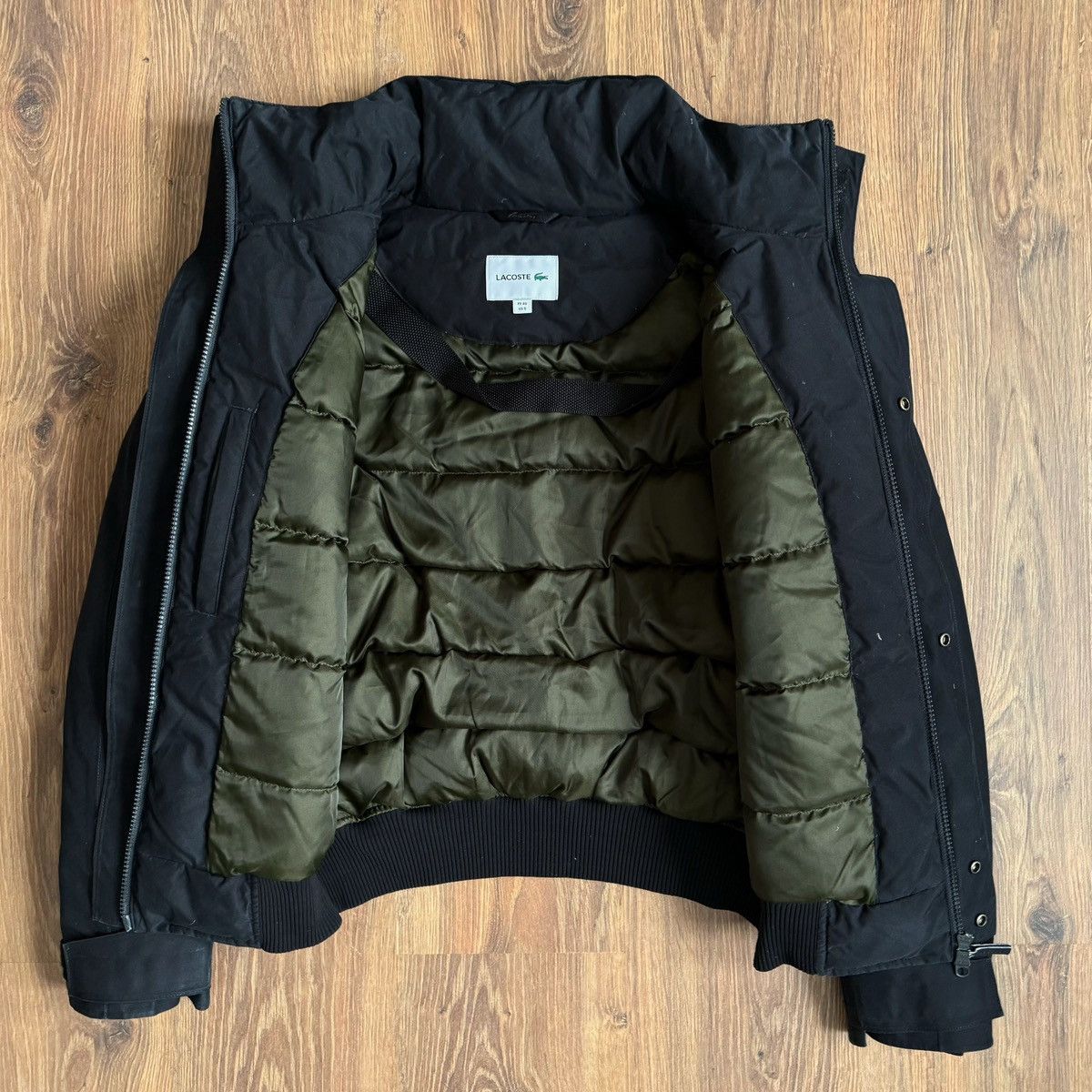 Lacoste Lacoste Down Bomber Jacket Men’s S Black Size US S / EU 44-46 / 1 - 5 Thumbnail